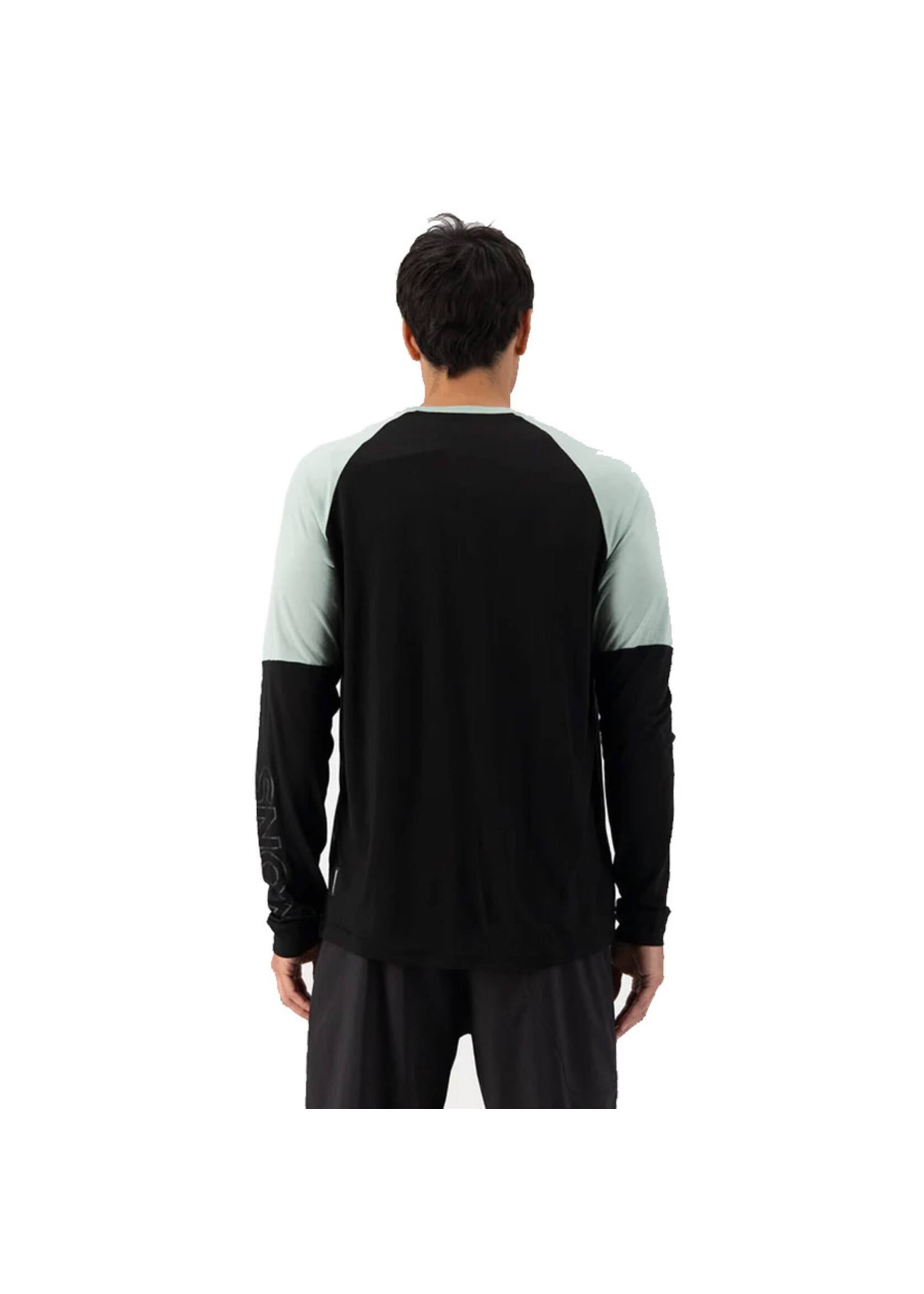 MONS ROYALE Chandail coupe-vent TARN MERINO / Glacier (Homme)