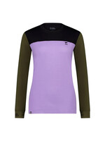 MONS ROYALE T-shirt à manches longues YOTEI / Lupin & Dark Olive & Black (Femme)