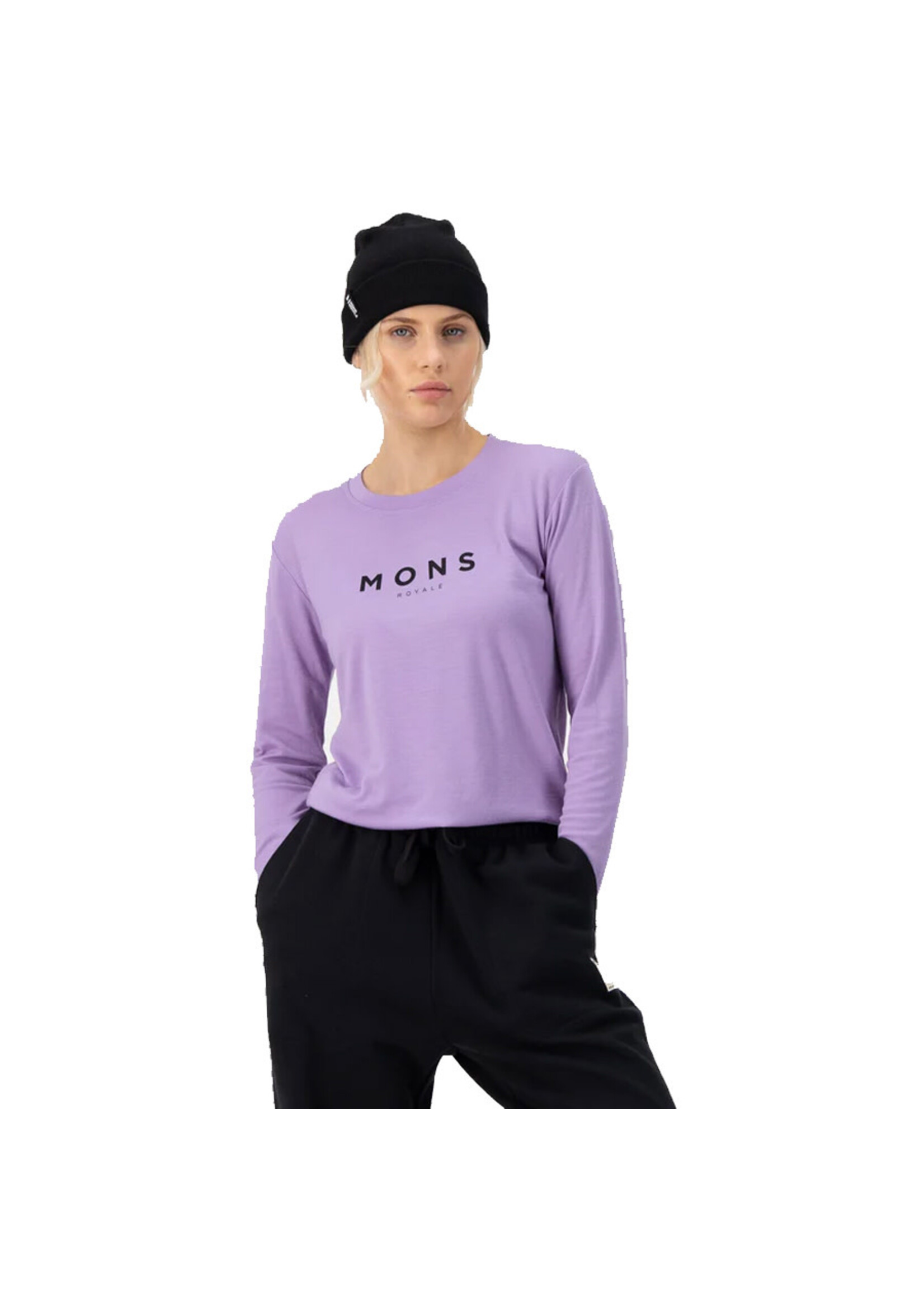 MONS ROYALE T-shirt à manches longues YOTEI CLASSIC / Lupin (Femme)
