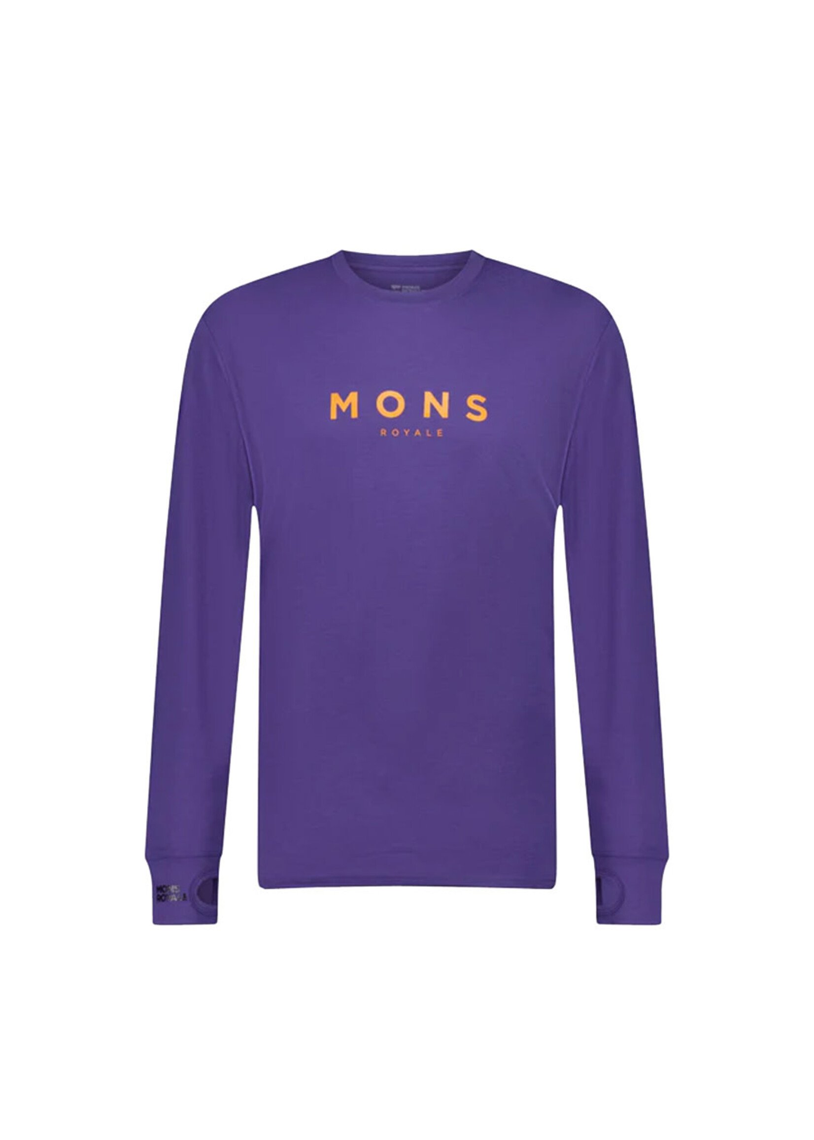 MONS ROYALE T-shirt à manches longues YOTEI CLASSIC / Violet (Homme)