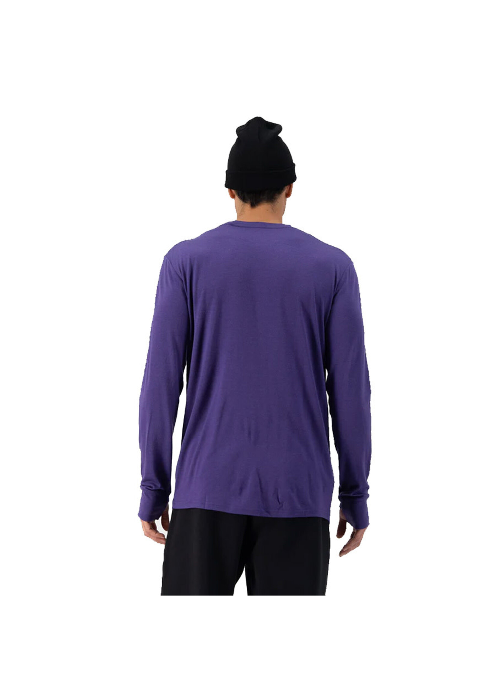 MONS ROYALE T-shirt à manches longues YOTEI CLASSIC / Violet (Homme)