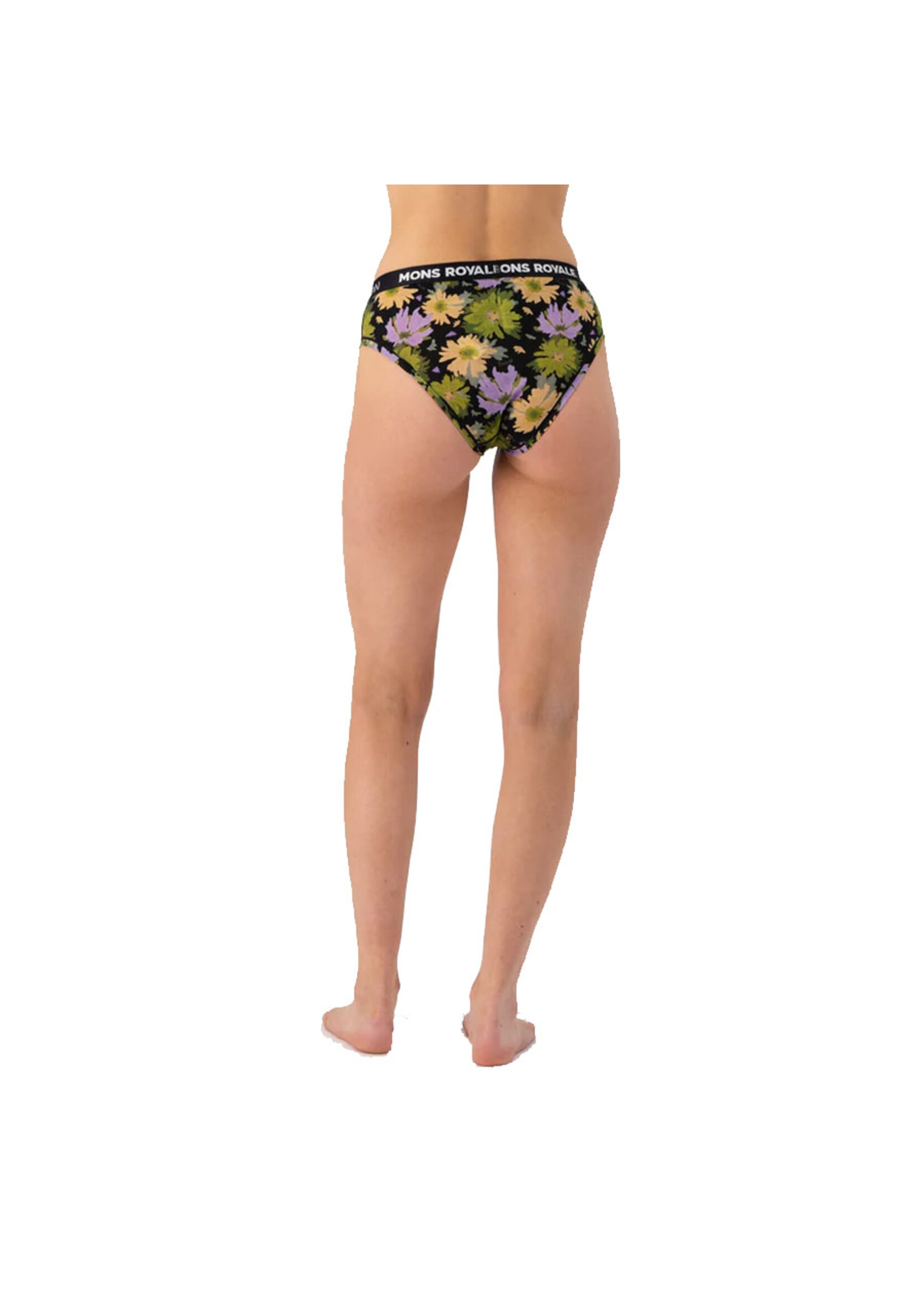 MONS ROYALE Culotte en laine mérinos FOLO / Alpine Bloom Logo (Femme)