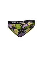 MONS ROYALE Culotte en laine mérinos FOLO / Alpine Bloom Logo (Femme)