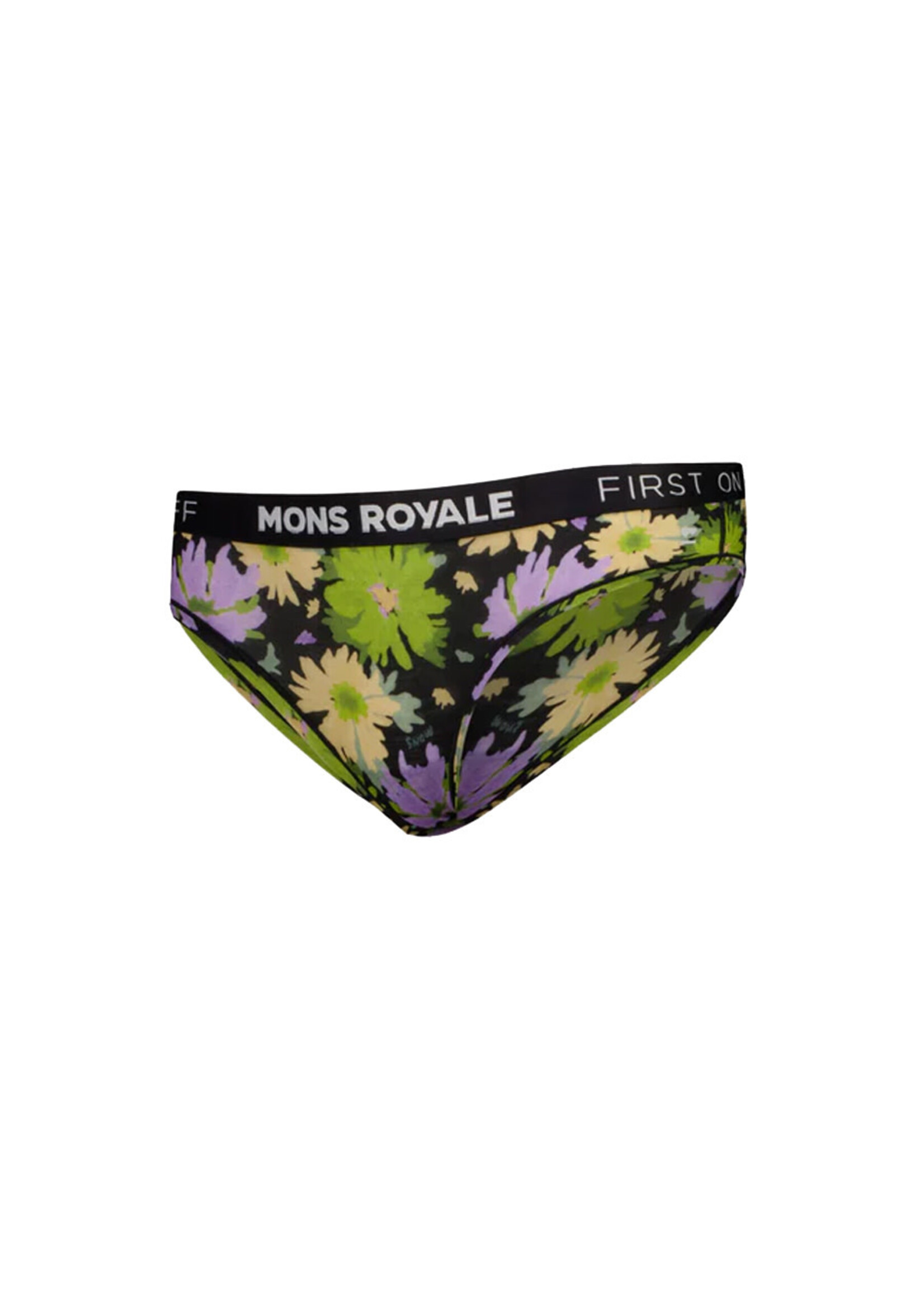 MONS ROYALE Culotte en laine mérinos FOLO / Alpine Bloom Logo (Femme)