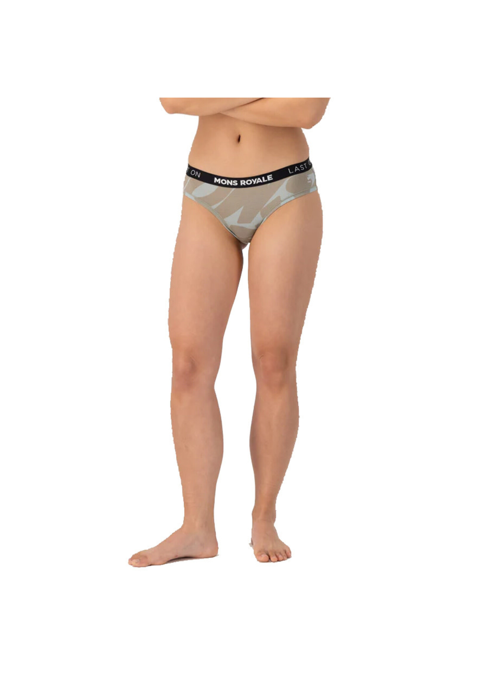 MONS ROYALE Culotte en laine mérinos FOLO / Signal Lost Glacier (Femme)