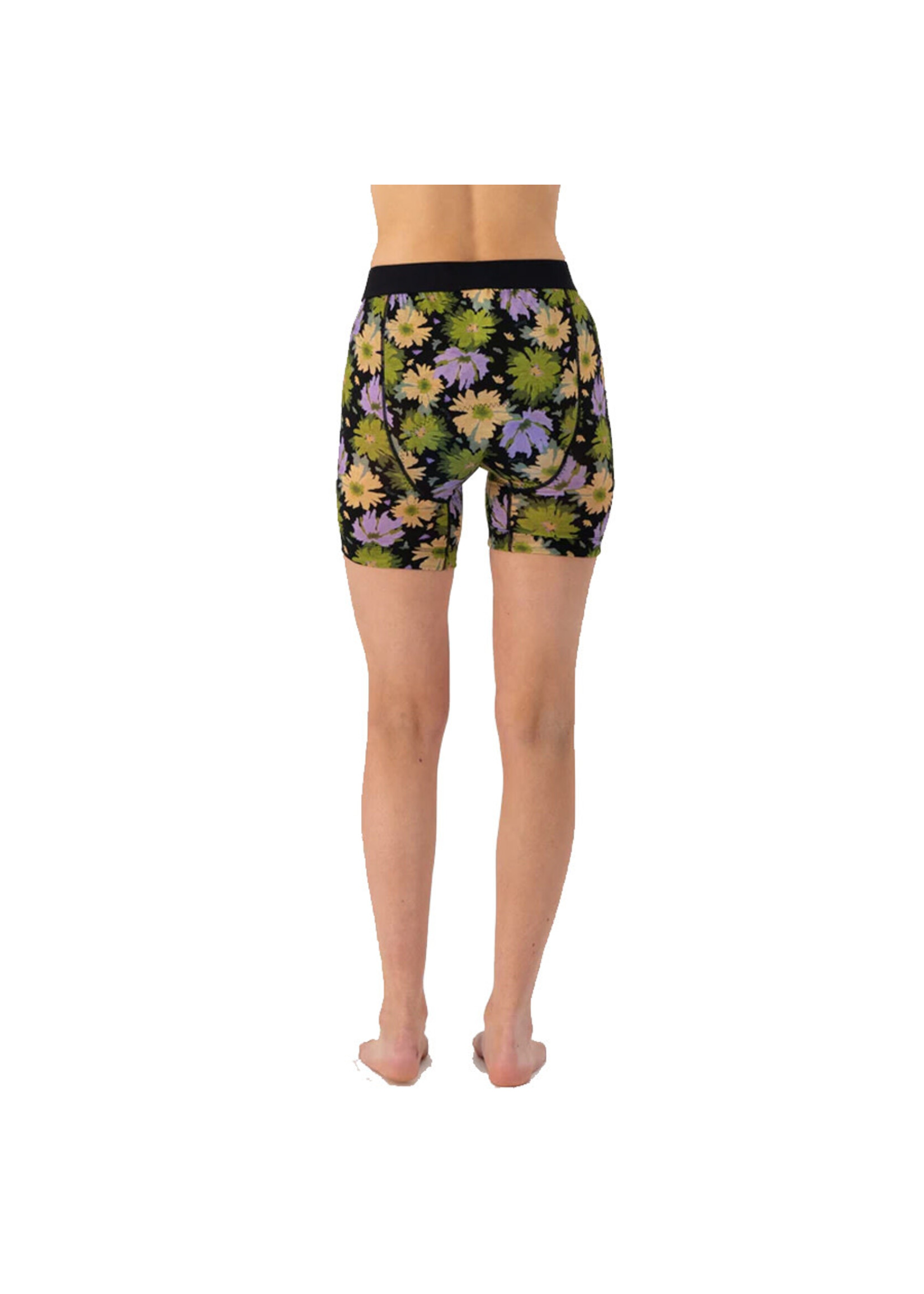 MONS ROYALE Short de vélo LOW PRO MERINO AIRCON / Alpine Bloom (Femme)