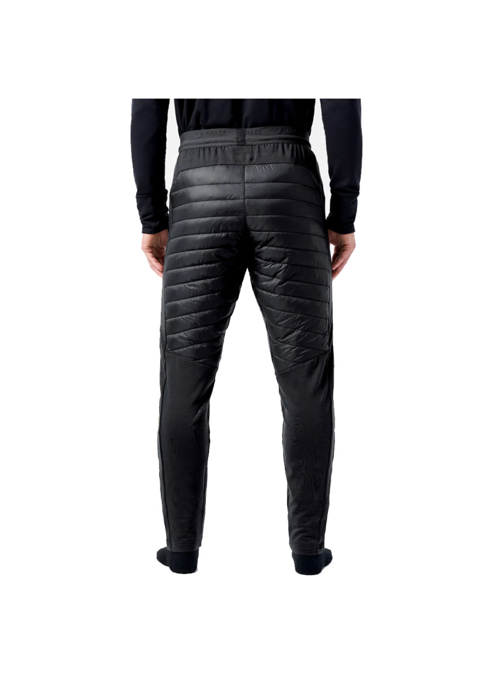 ORAGE Pantalon isolé TUNDRA HYBRID / Noir (Homme)
