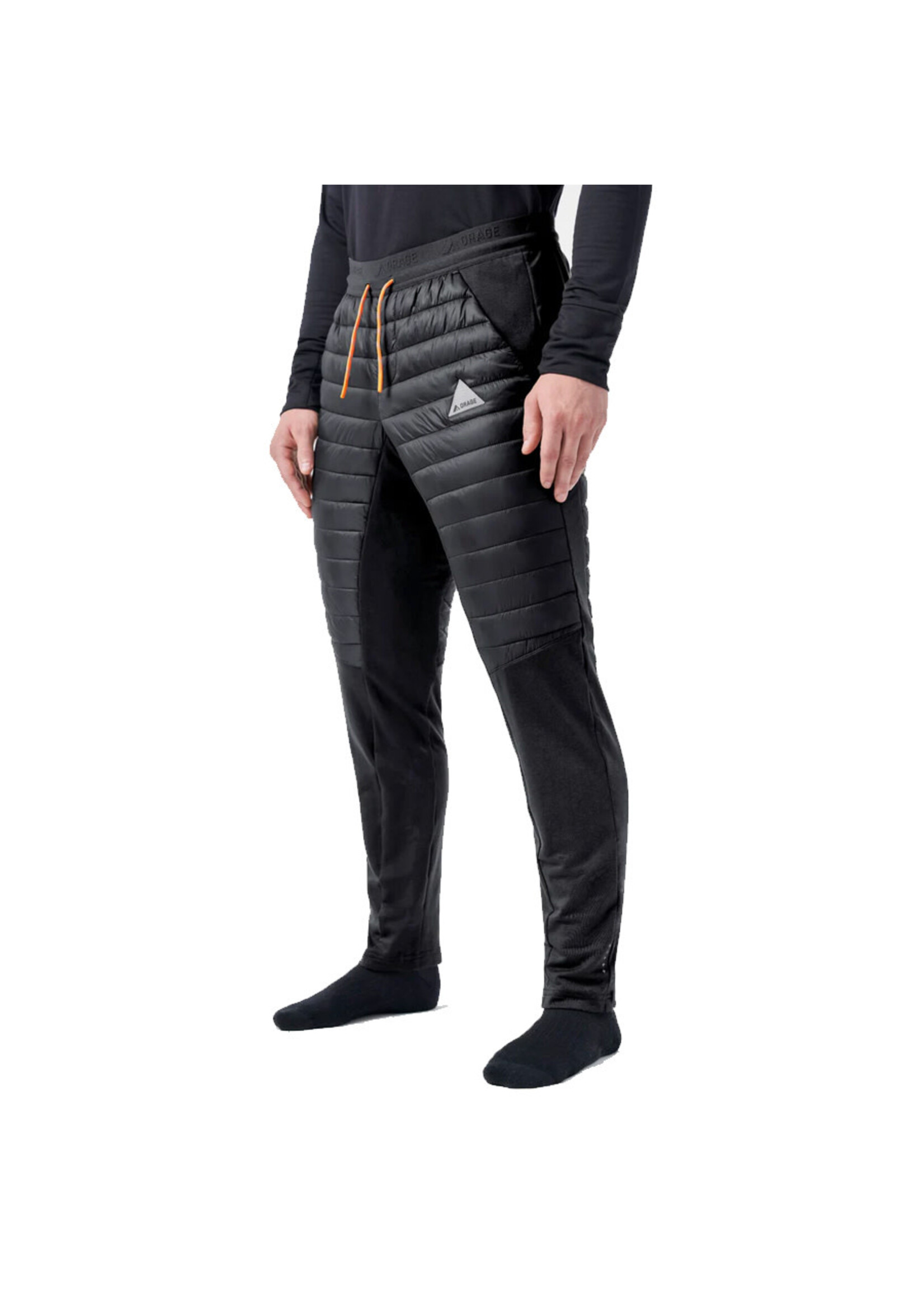 ORAGE Pantalon isolé TUNDRA HYBRID / Noir (Homme)