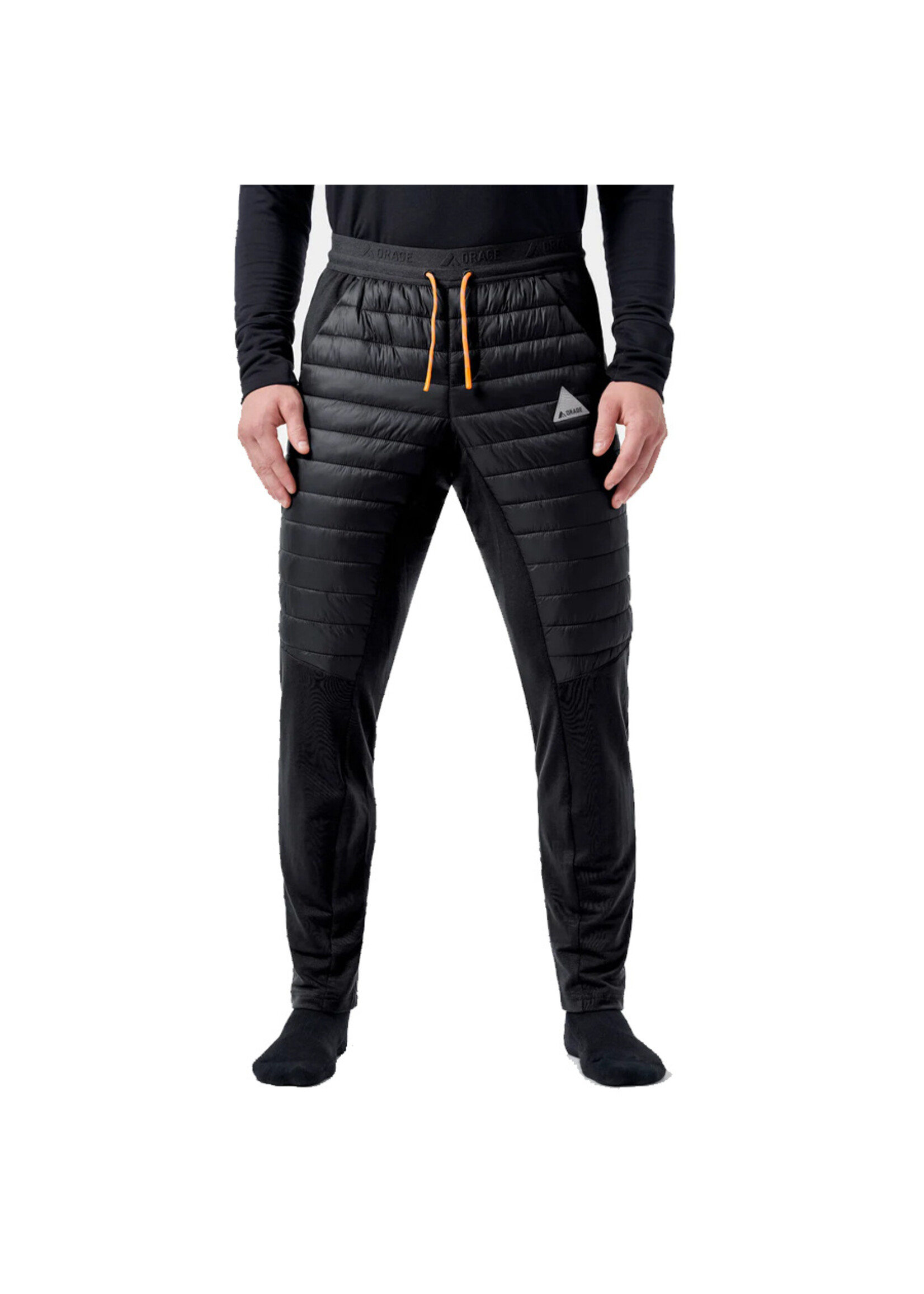ORAGE Pantalon isolé TUNDRA HYBRID / Noir (Homme)