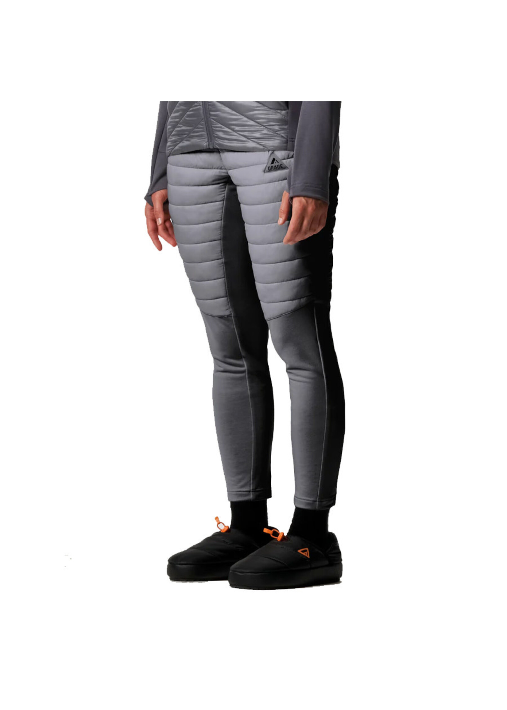 ORAGE Pantalon isolé PHOENIX HYBRID / Light steel blue (Femme)