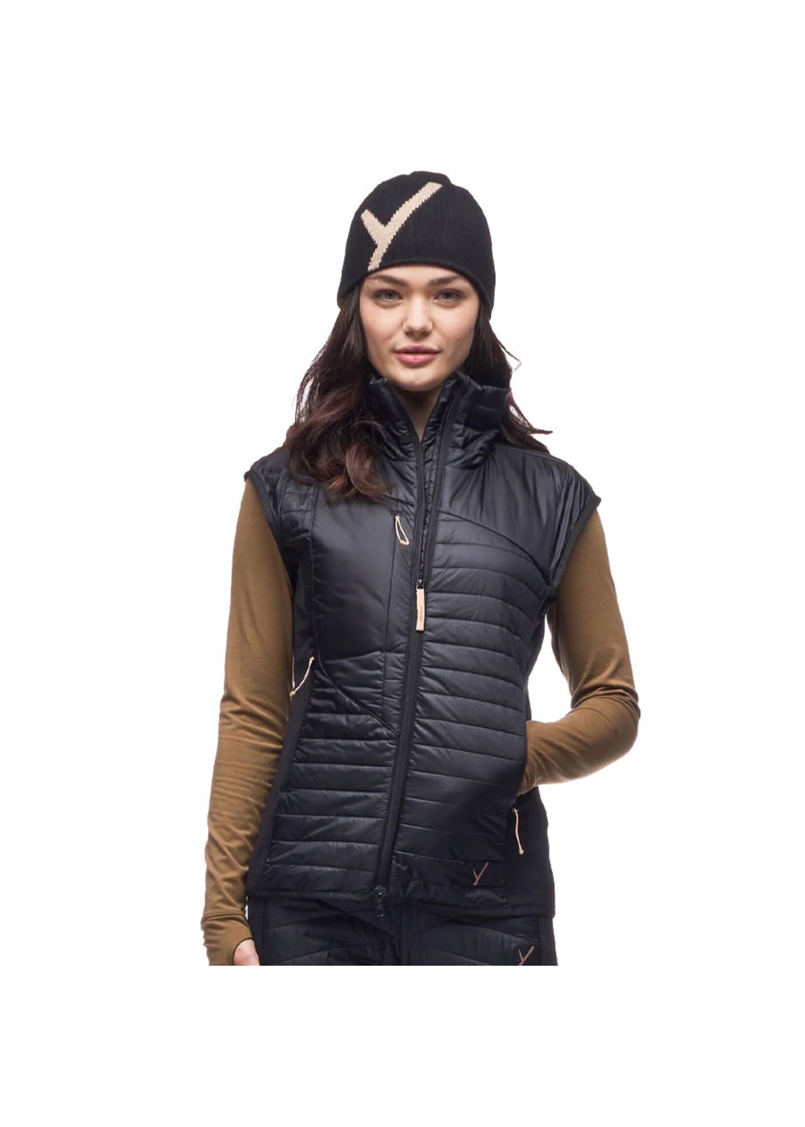 INDYEVA Veste sans manches GARMA III / Noir (Femme)