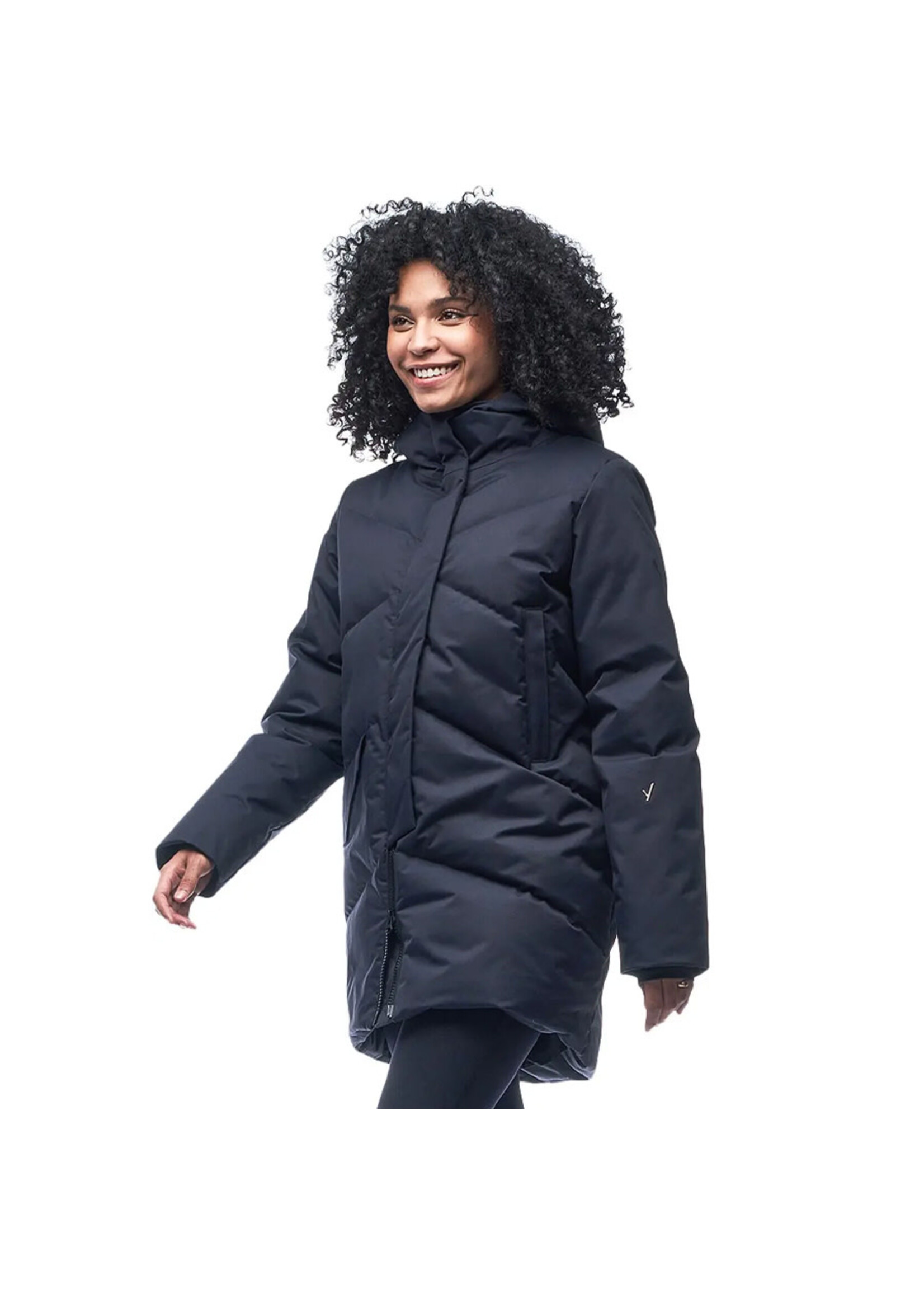 INDYEVA Manteau AYABA SIMPLIFIED / Noir (Femme)