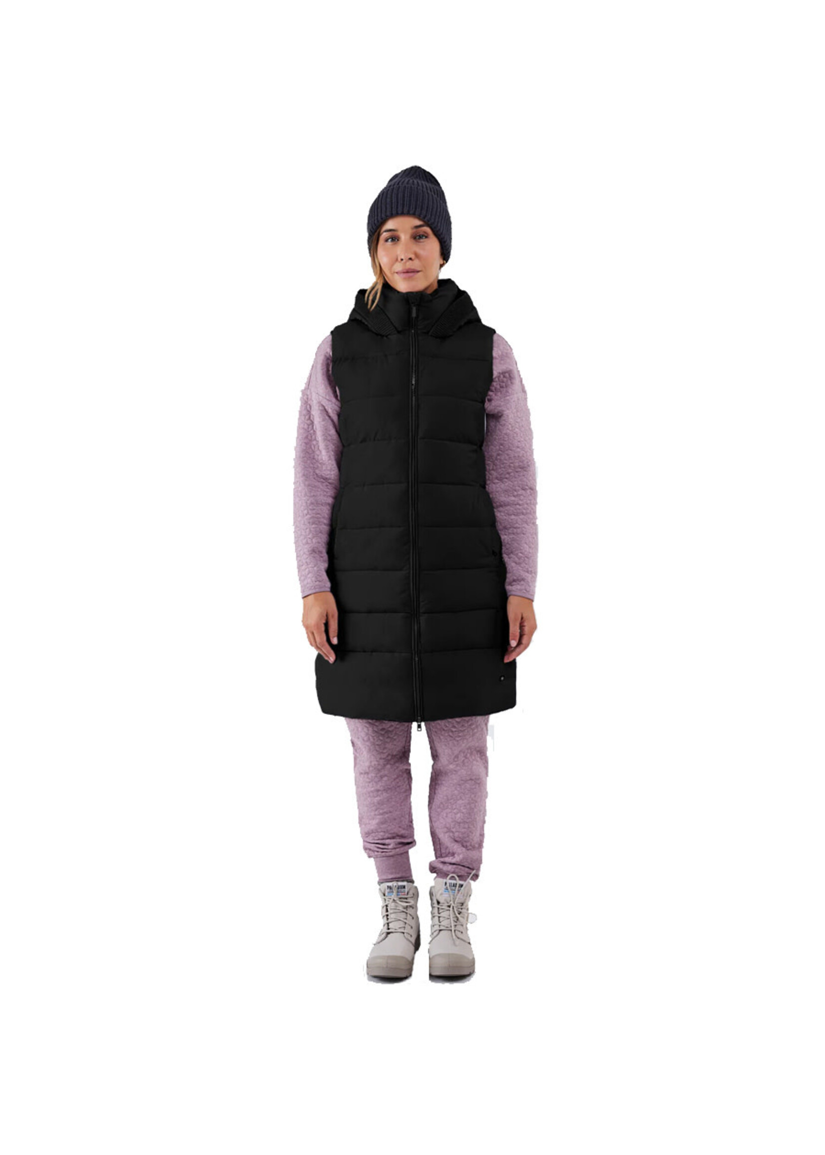 FIG Veste sans manches HILLEROD 2.0 / Noir (Femme)