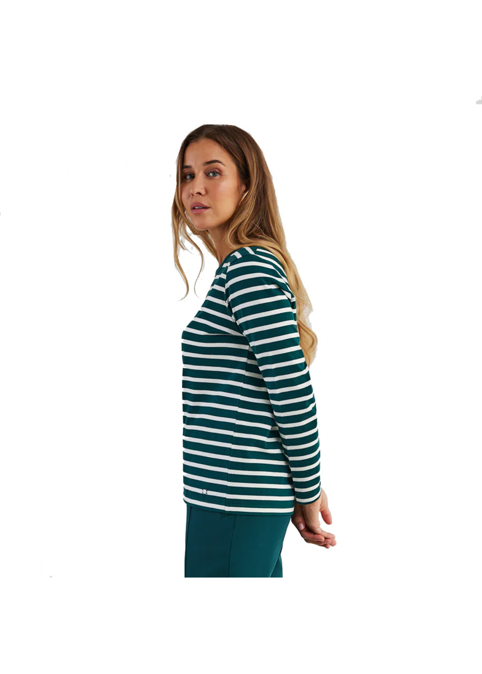 FIG T-shirt à manches longues NEWPORT / Pineland & Pearl Strip (Femme)