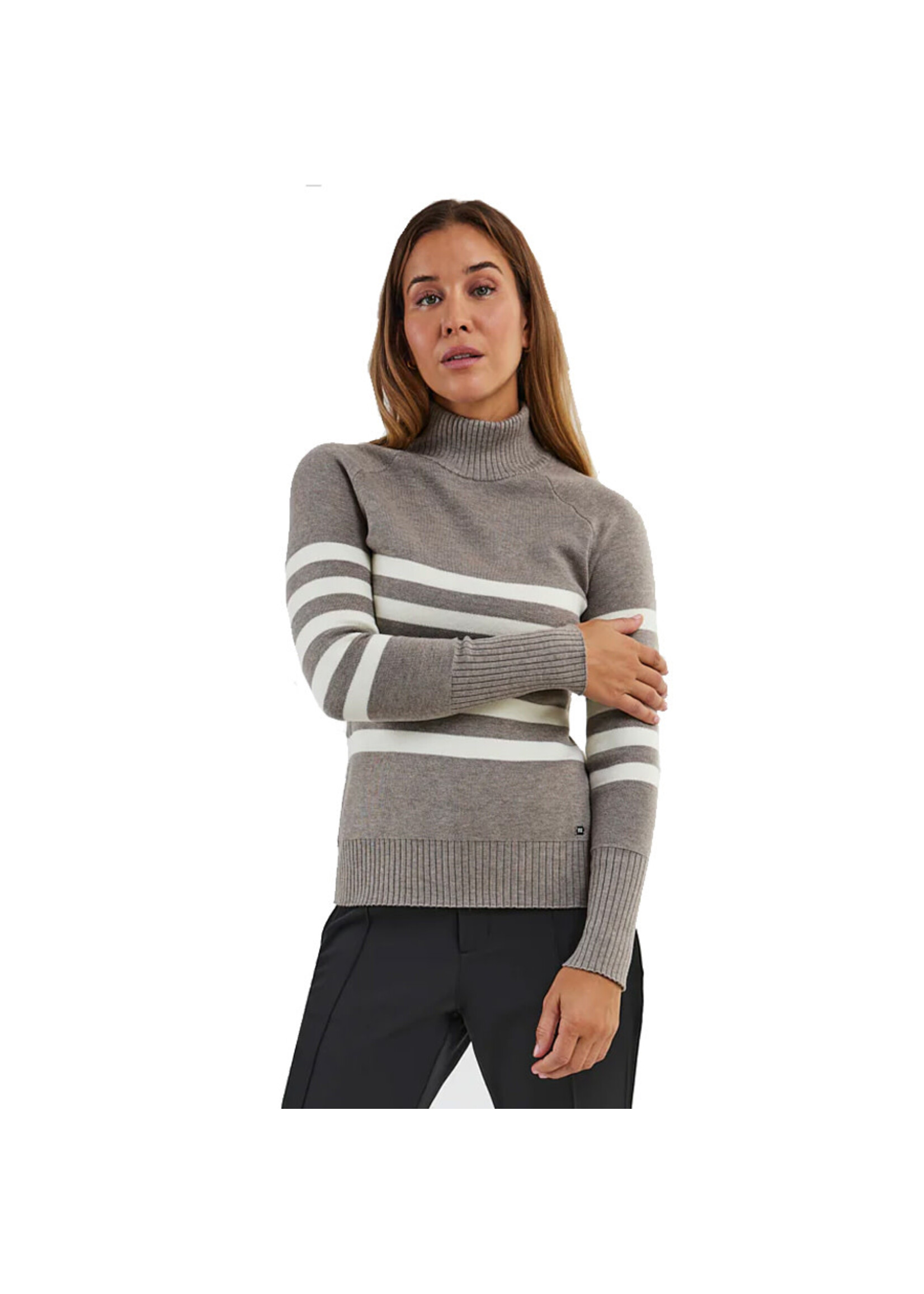 FIG Chandail LUGANO / Mocha & Pearl (Femme)