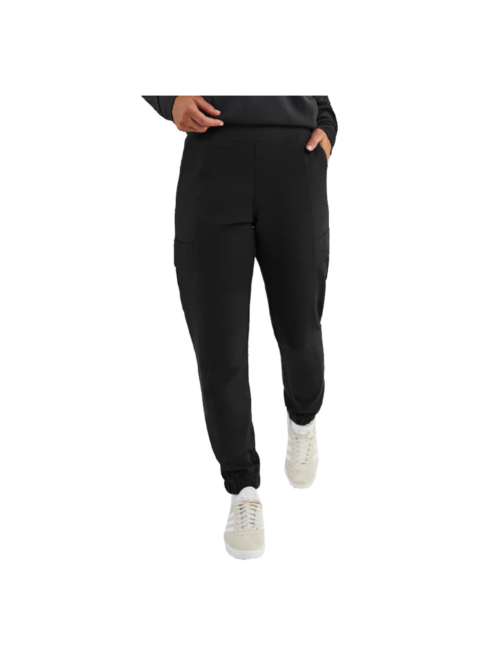 FIG Pantalon SELBY CARGO / Noir (Femme)