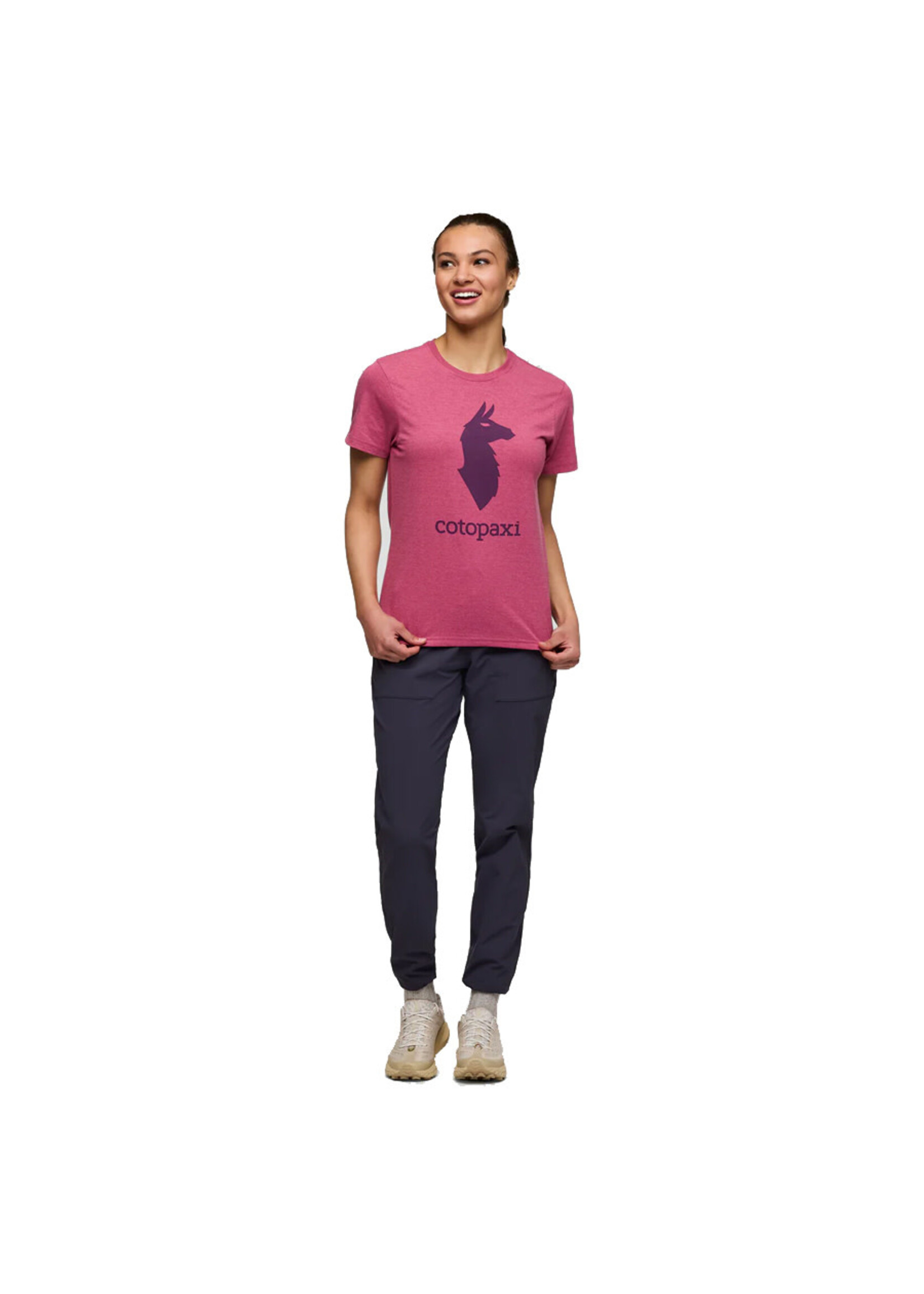 COTOPAXI T-shirt LLAMA / Sangria (Femme)