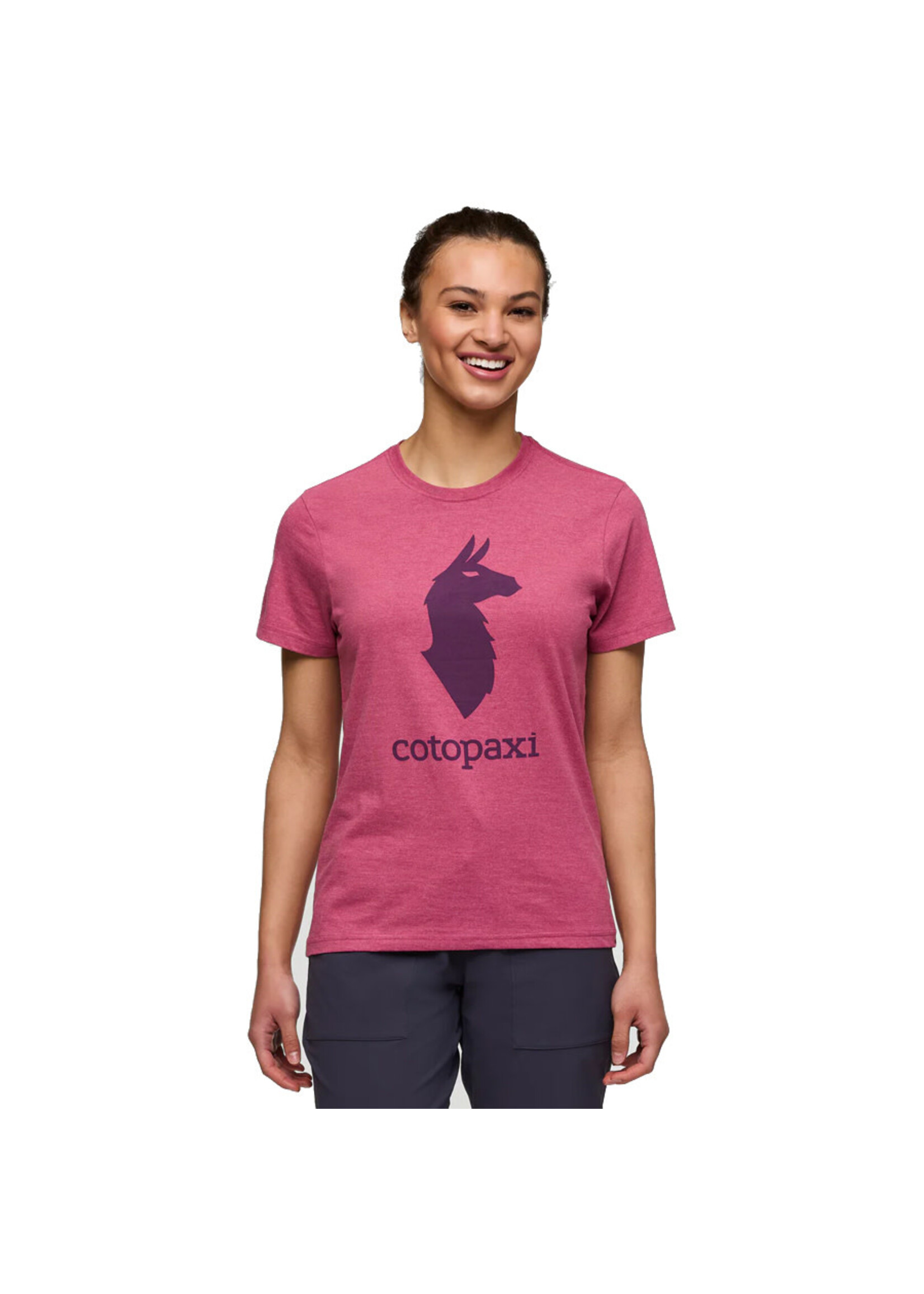 COTOPAXI T-shirt LLAMA / Sangria (Femme)