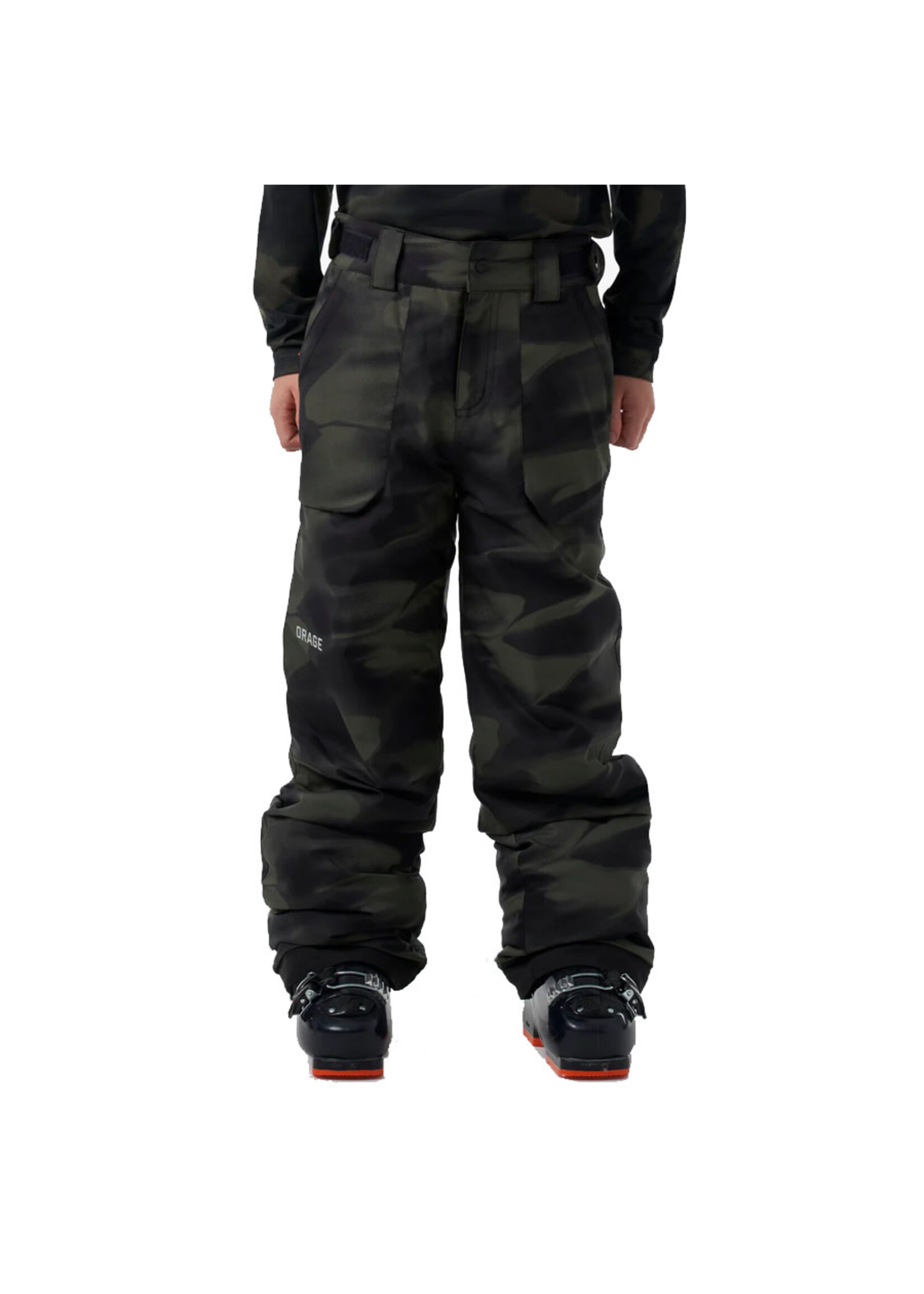 ORAGE Pantalon isolé STONEHAM / Ice Rock Print (Enfant)