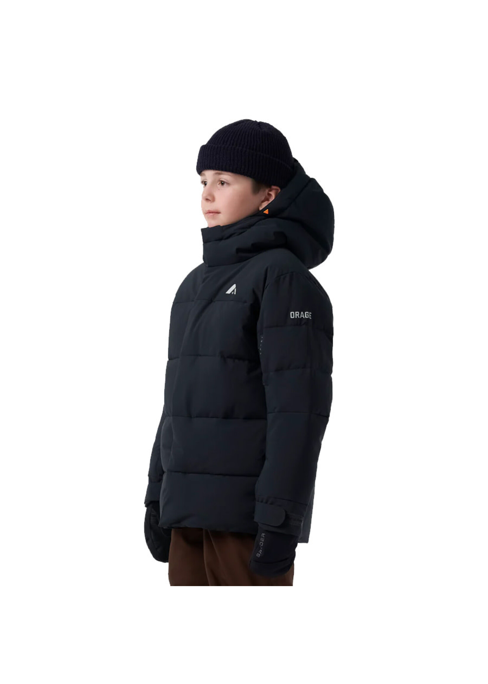 ORAGE Veste en duvet REDFORD JR. / Noir (Enfant)