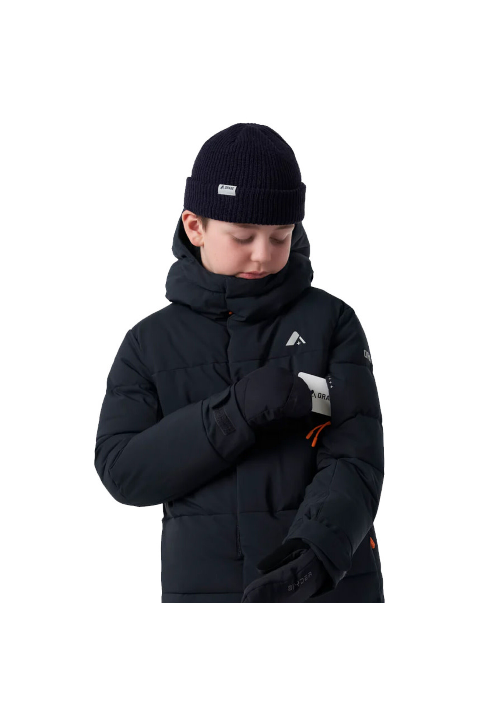 ORAGE Veste en duvet REDFORD JR. / Noir (Enfant)