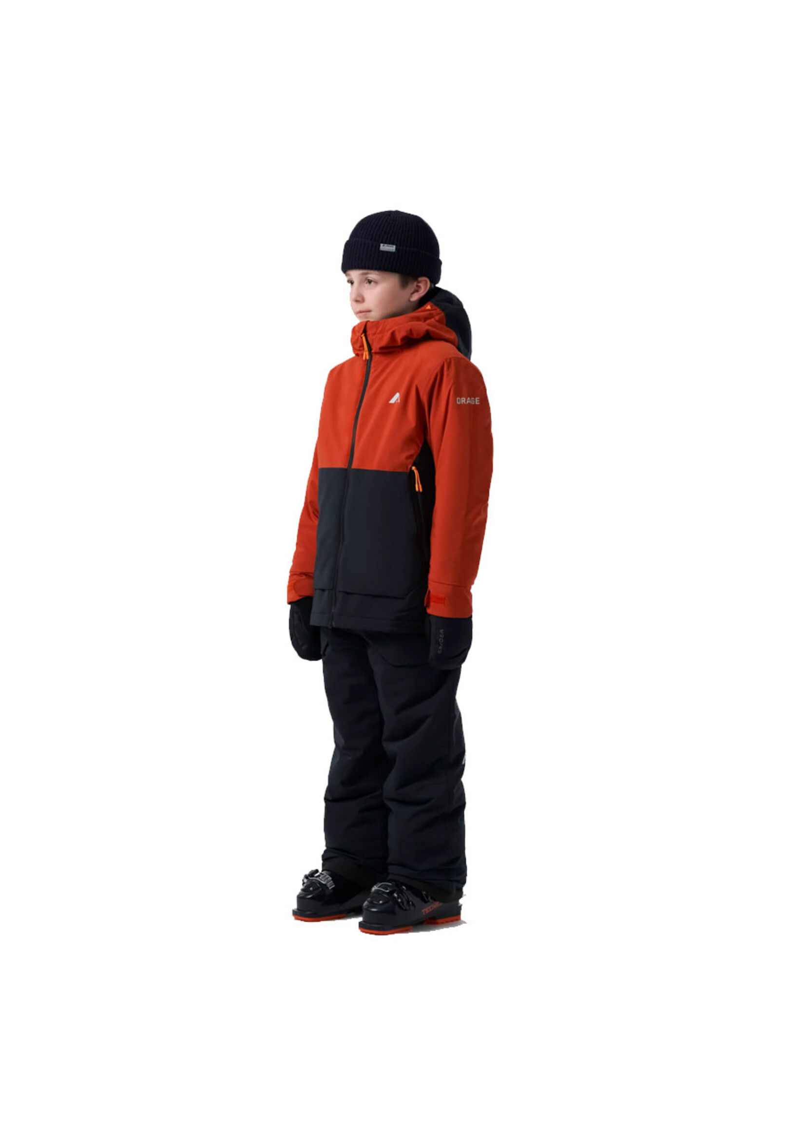 ORAGE Veste SLOPE / Terracotta (Enfant)