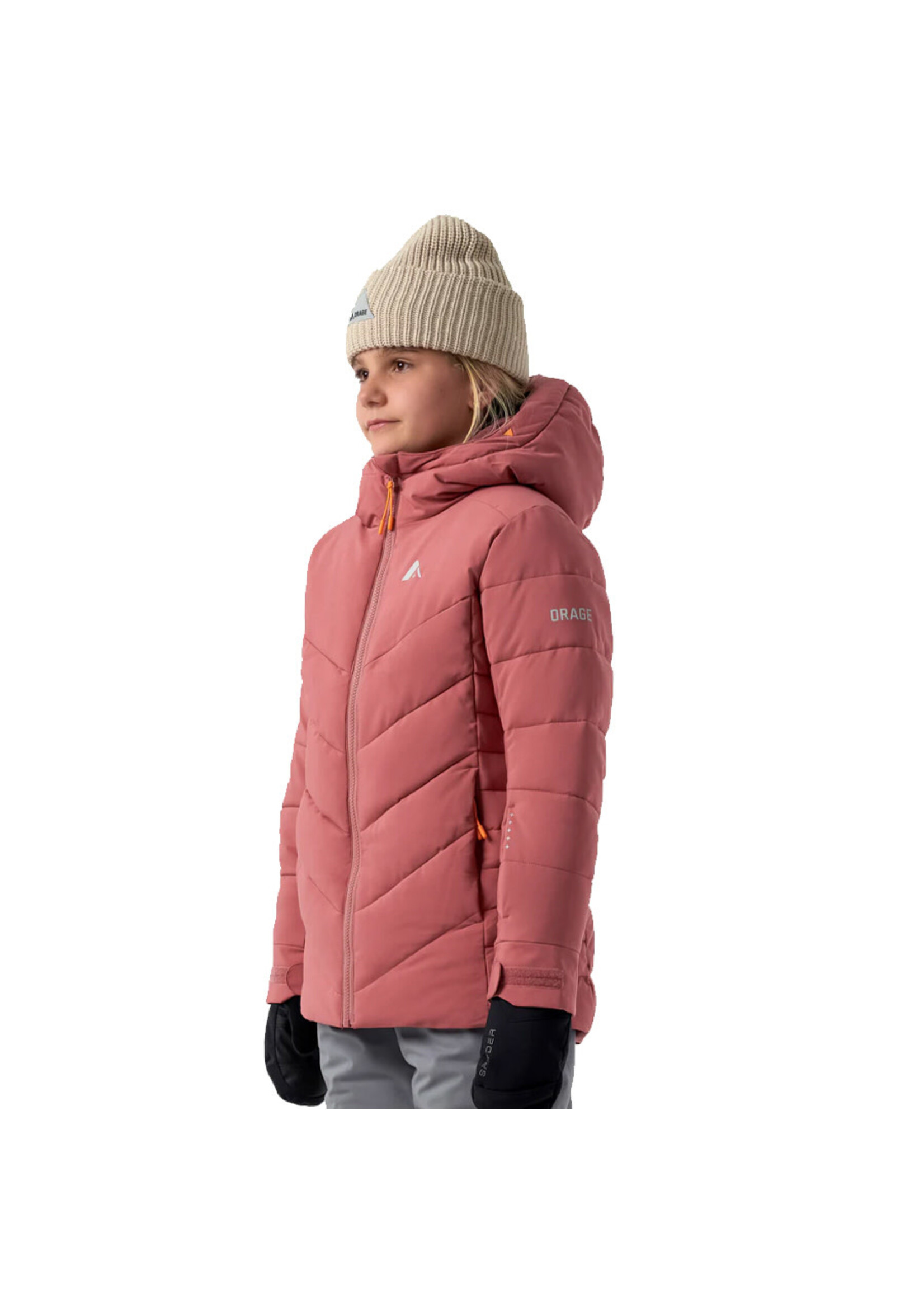 ORAGE Veste en duvet synthétique RIYA JR. / Cedar (Enfant)