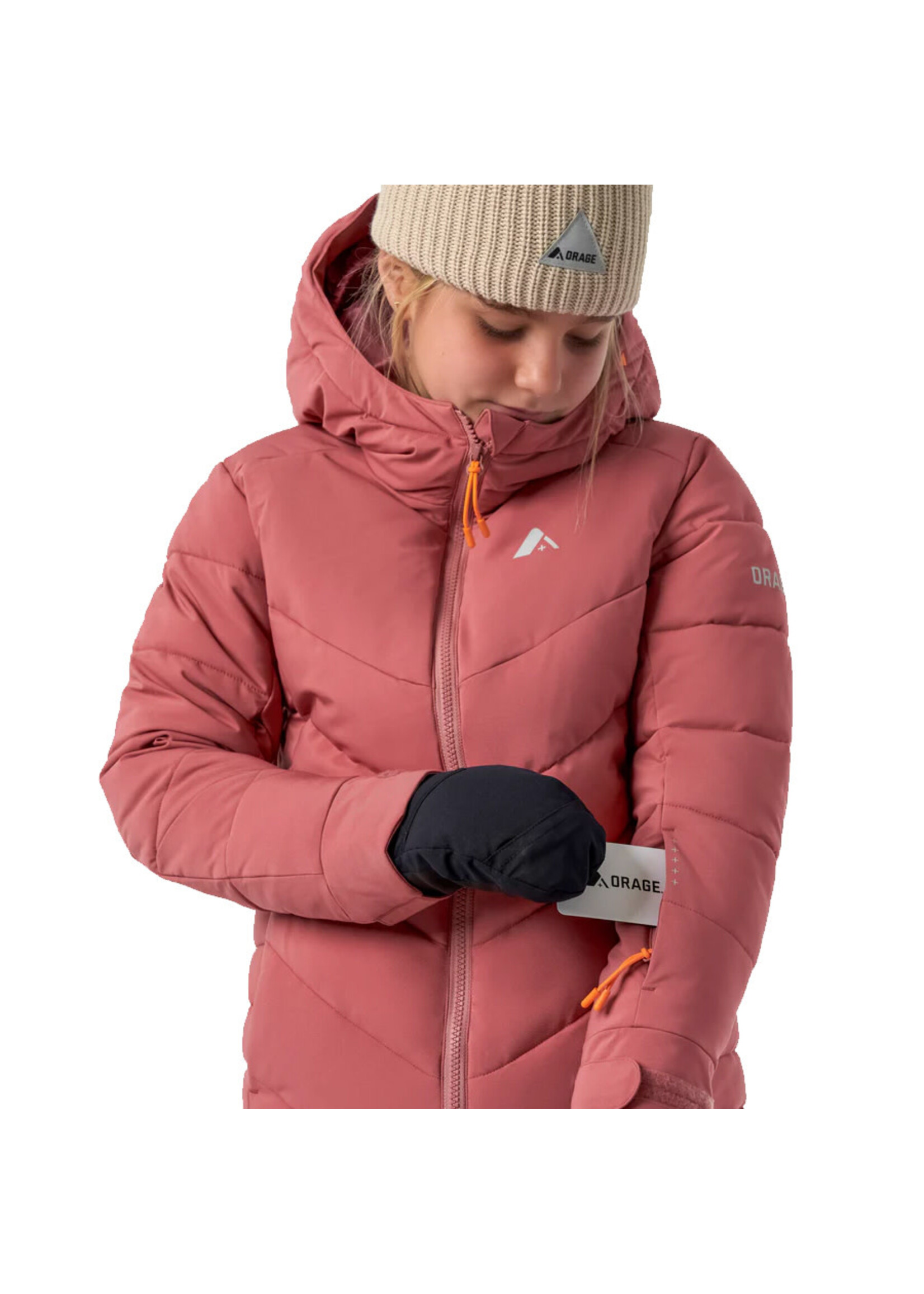 ORAGE Veste en duvet synthétique RIYA JR. / Cedar (Enfant)