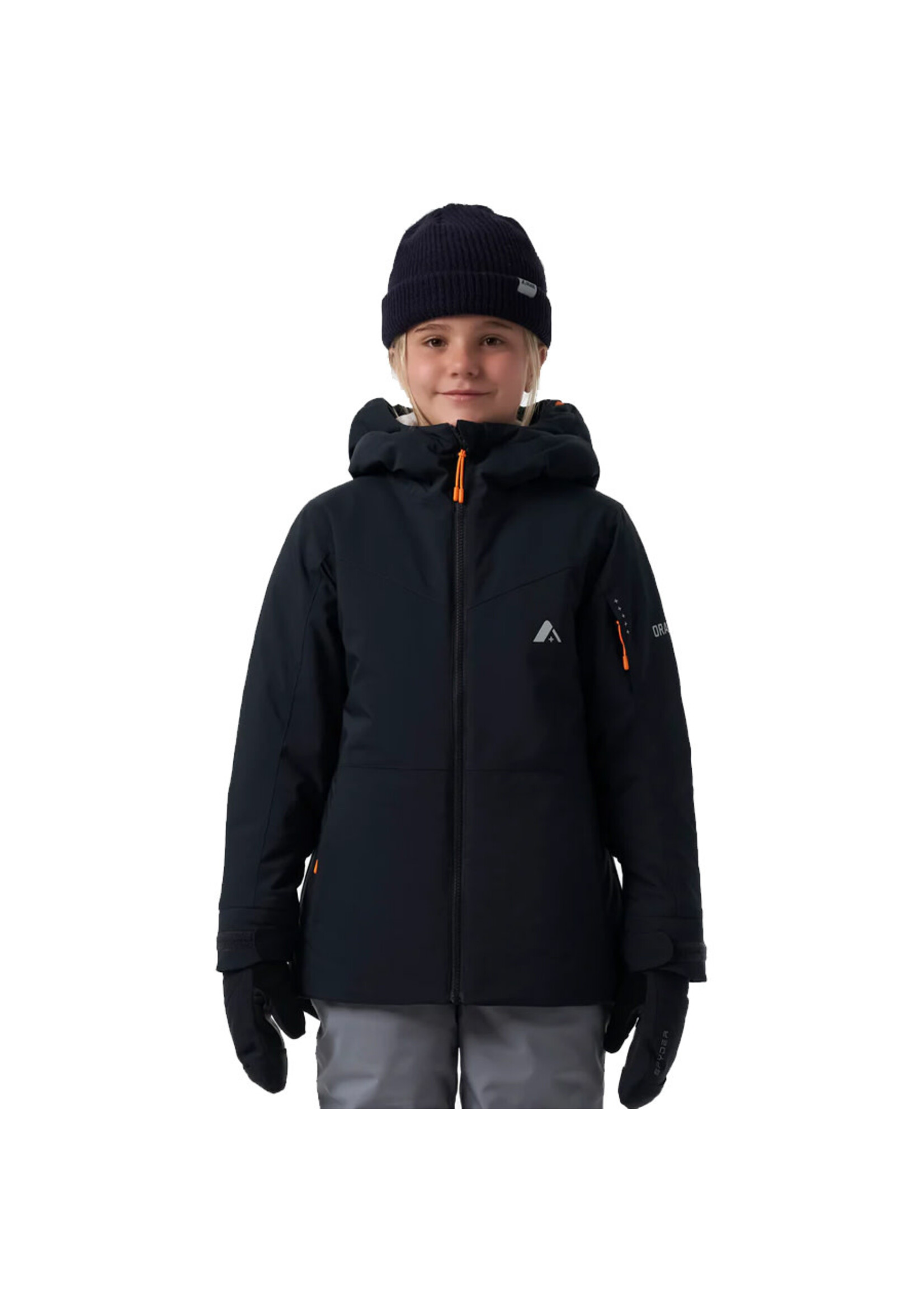 ORAGE Veste isolée BROMONT / Noir (Enfant)