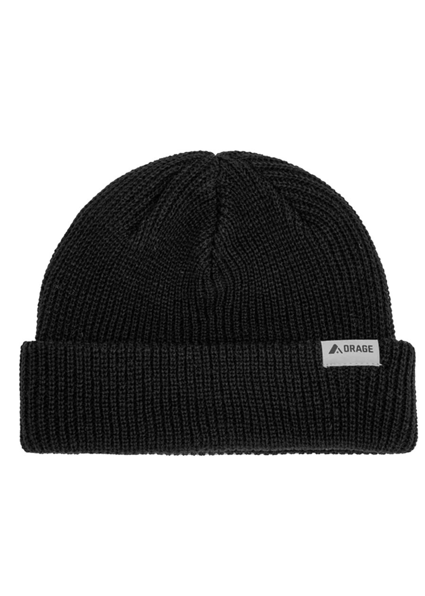 ORAGE Tuque FISHERMAN / Noir (Enfant)