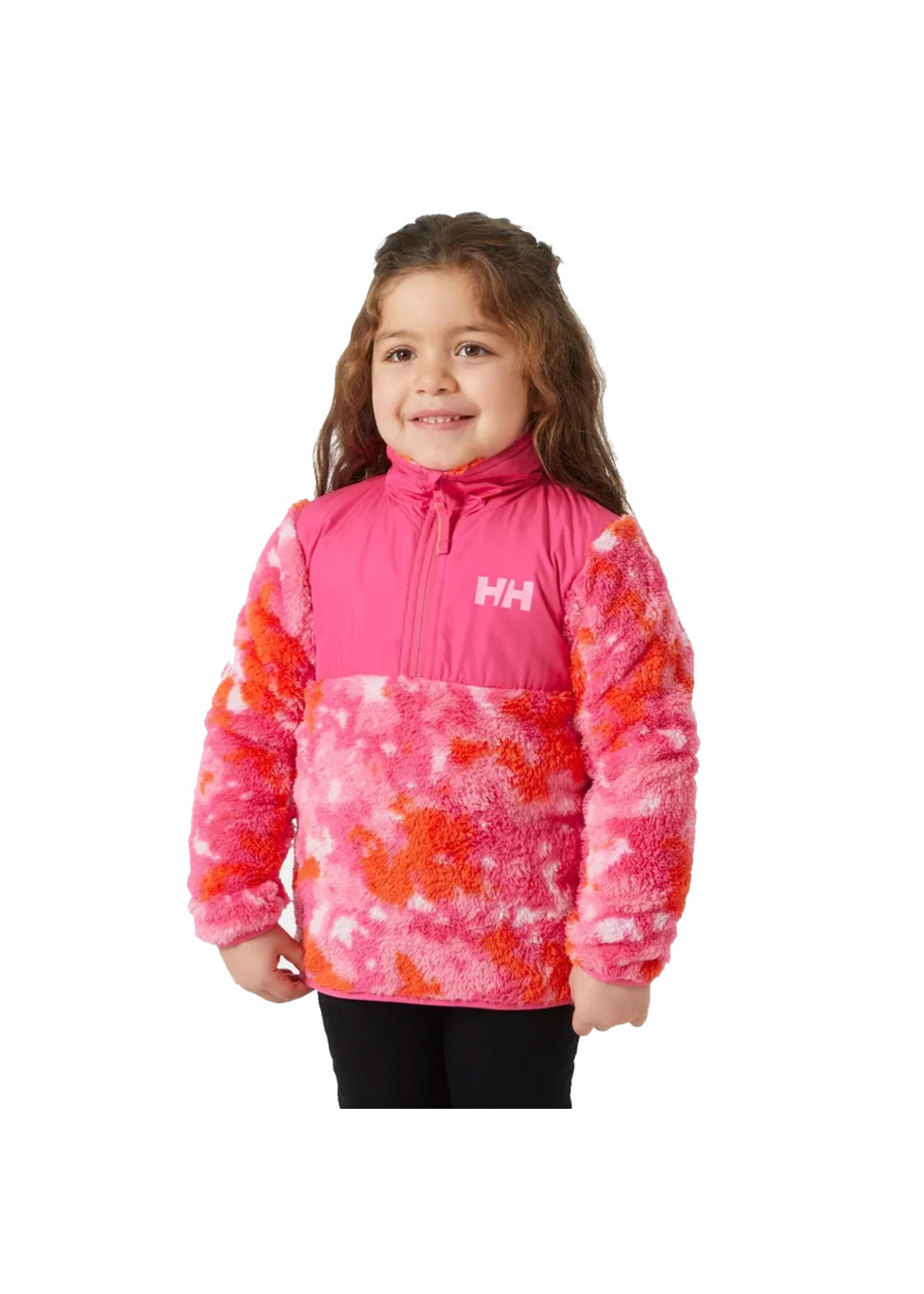HELLY HANSEN Veste polaire à 1/2 zip CHAMP / Fruit du Dragon Camo (Enfant)