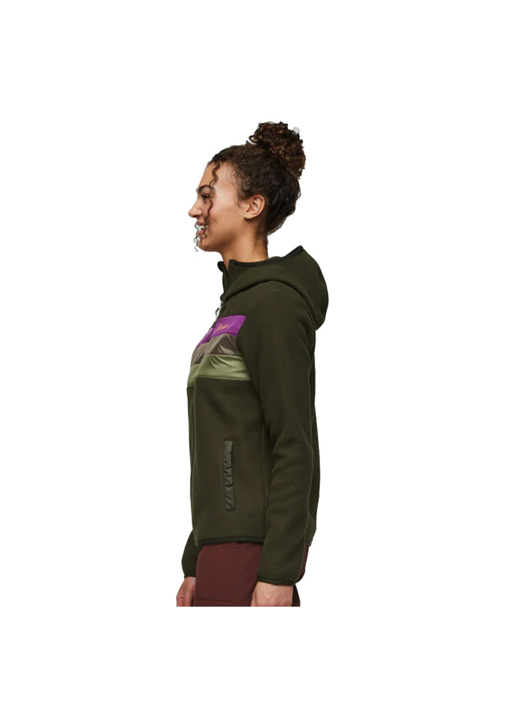 COTOPAXI Veste polaire à capuchon TECA Full-Zip / Woodland Fairy (Femme)