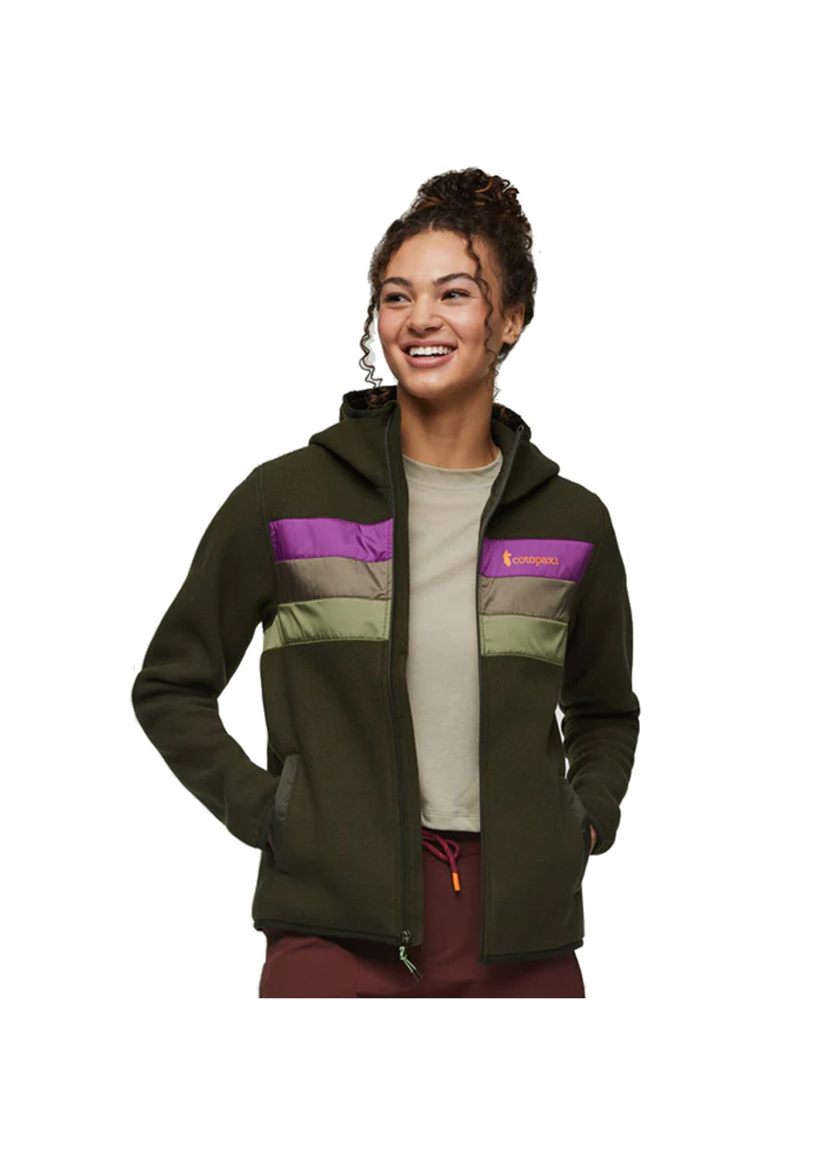 COTOPAXI Veste polaire à capuchon TECA Full-Zip / Woodland Fairy (Femme)