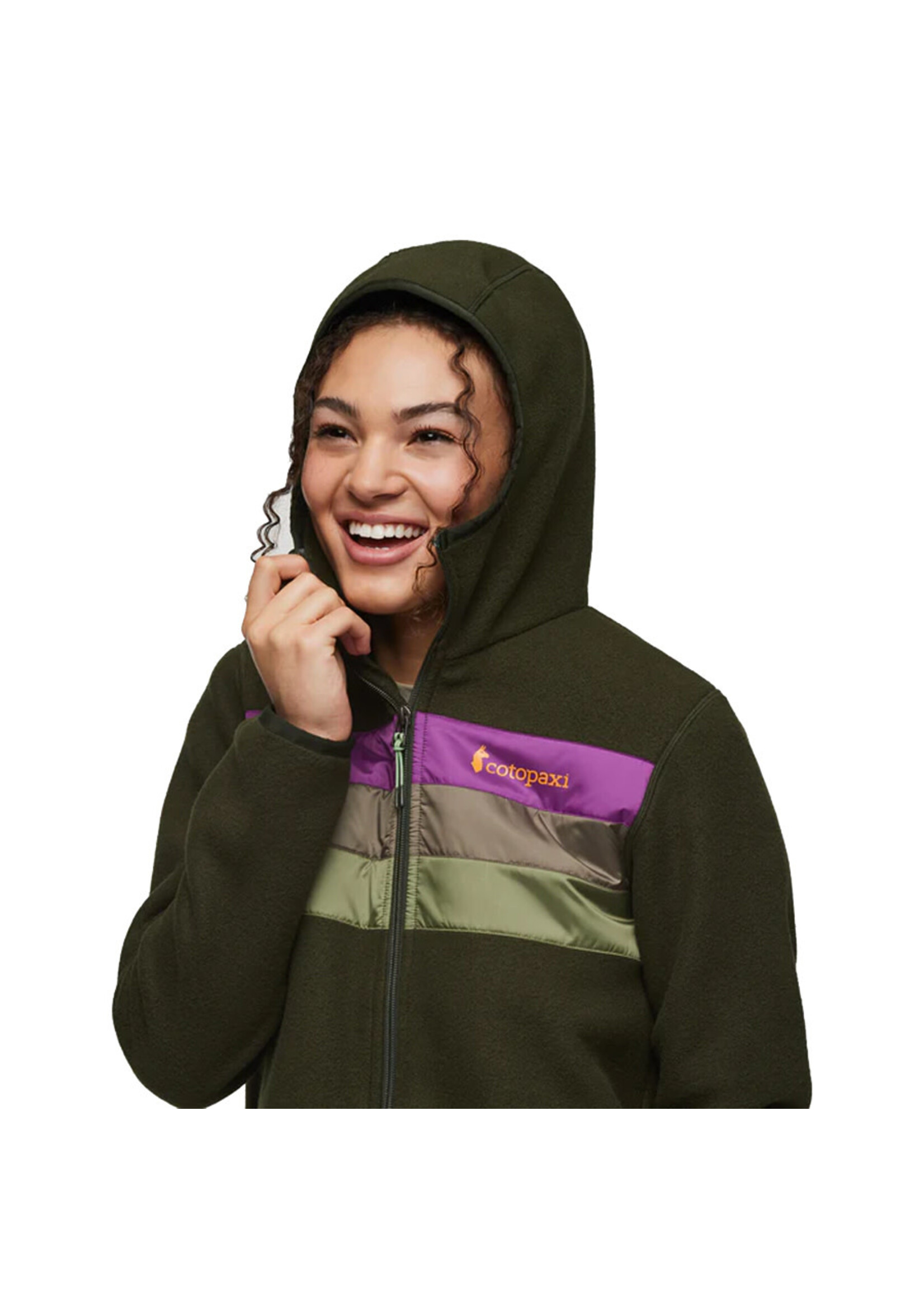 COTOPAXI Veste polaire à capuchon TECA Full-Zip / Woodland Fairy (Femme)