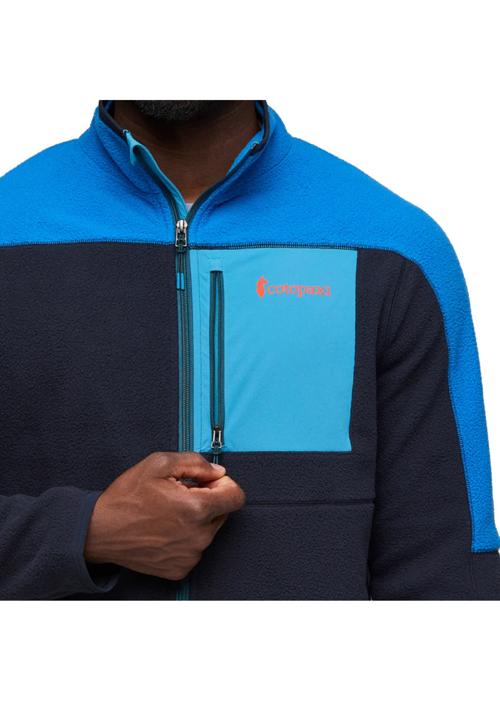 COTOPAXI Veste polaire avec full-zip ABRAZO / Atlantic & Carbon (Homme)