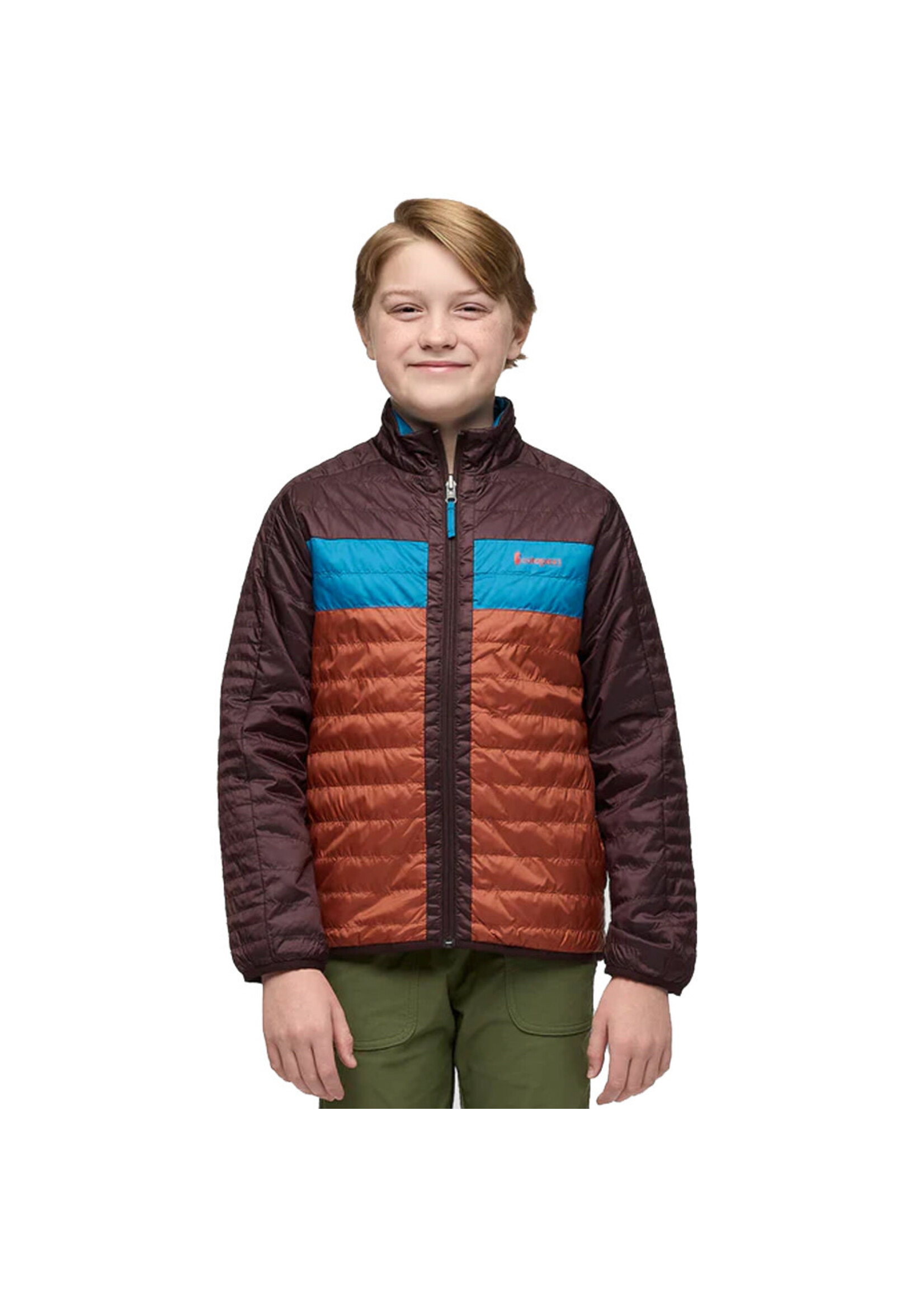 COTOPAXI Veste isolée réversible CAPA  / Coffee & Rusty (Enfant)