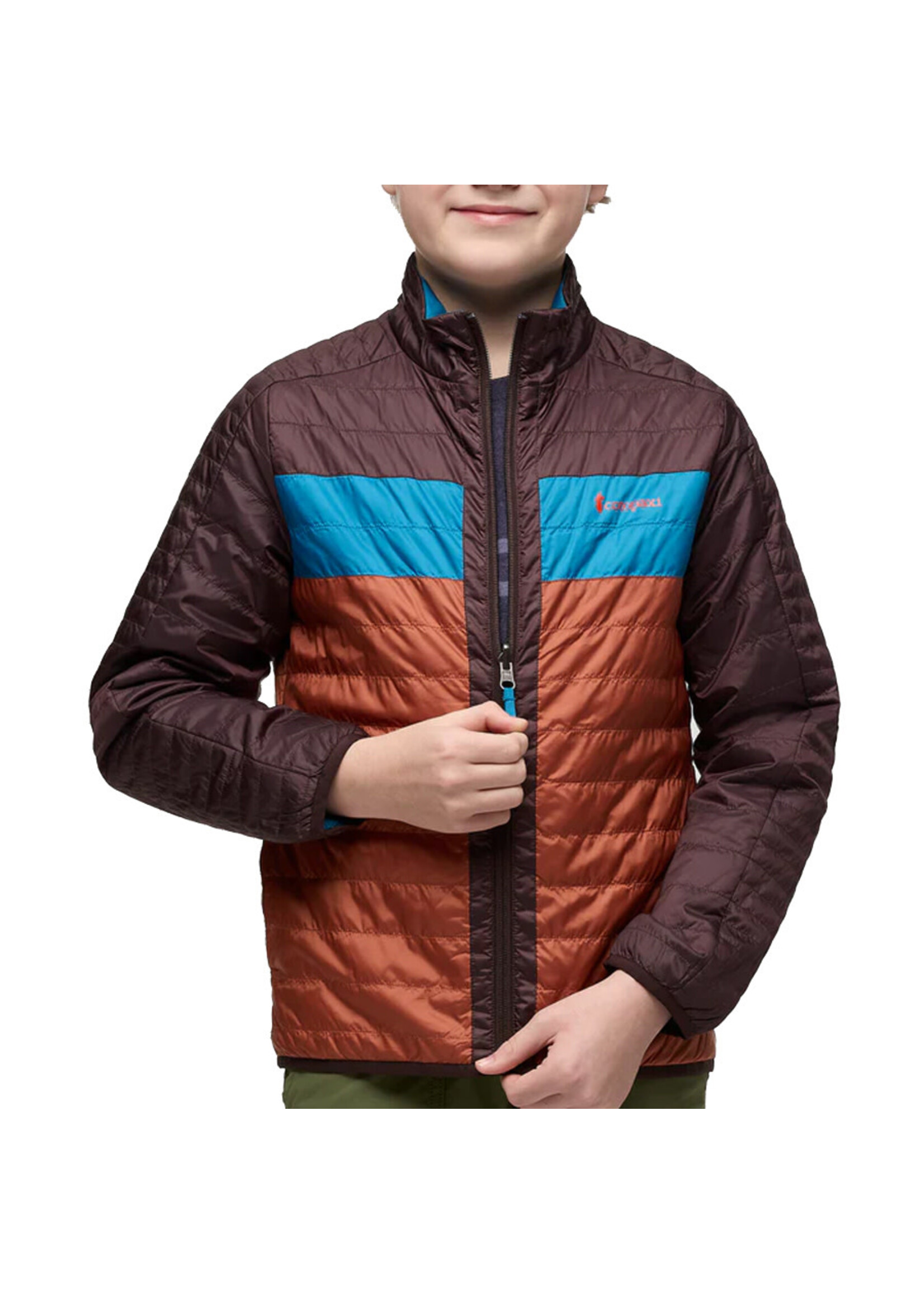 COTOPAXI Veste isolée réversible CAPA  / Coffee & Rusty (Enfant)