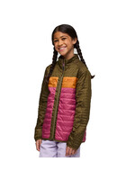 COTOPAXI Veste isolée réversible CAPA / Oak & Sangria (Enfant)