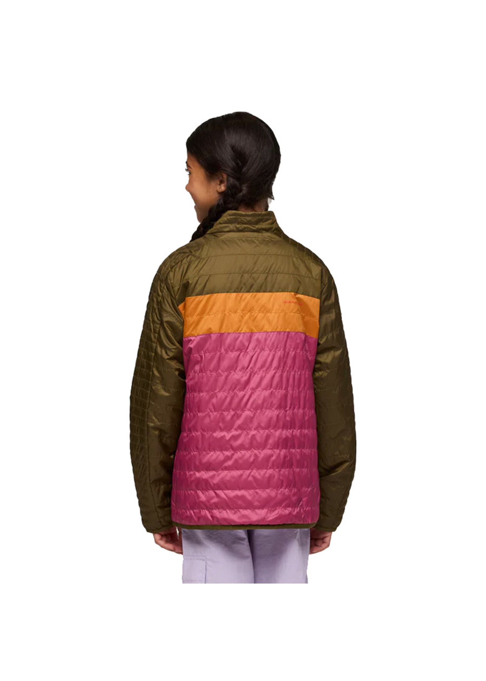 COTOPAXI Veste isolée réversible CAPA / Oak & Sangria (Enfant)