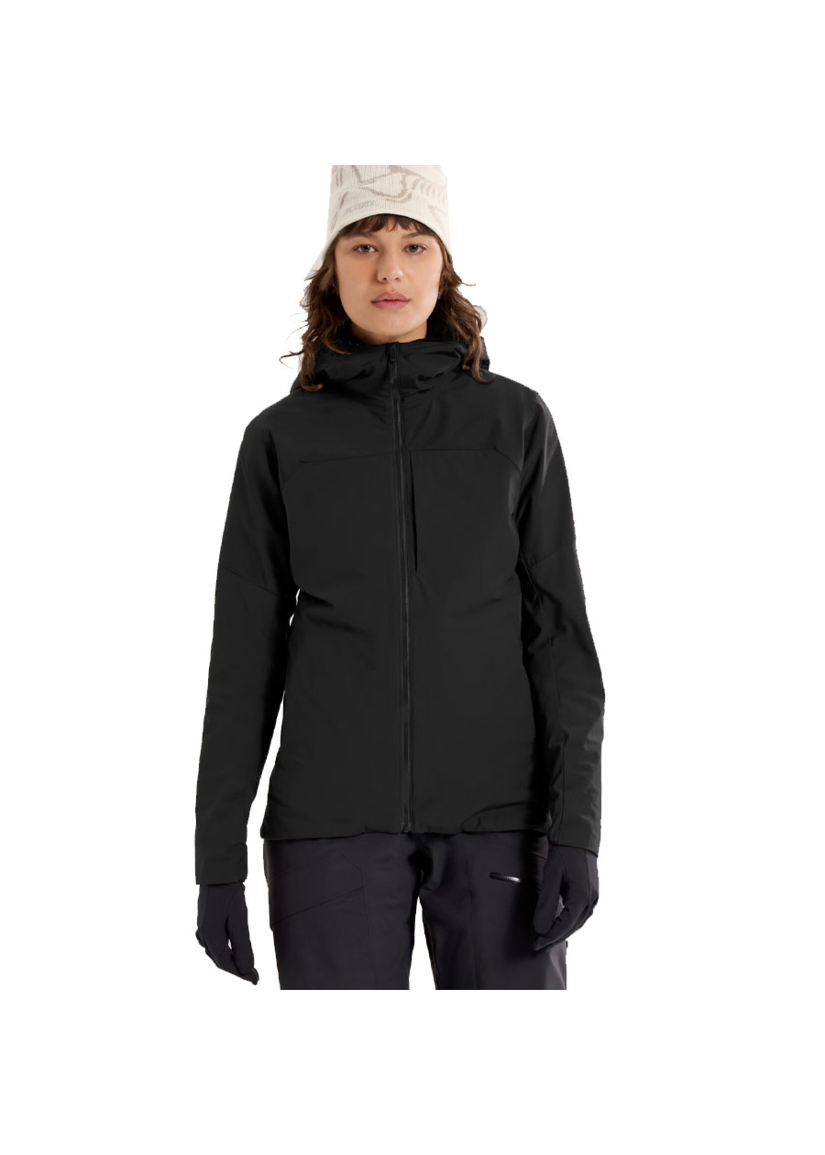 ARC'TERYX Veste à capuchon hybride PROTON / Noir (Femme)