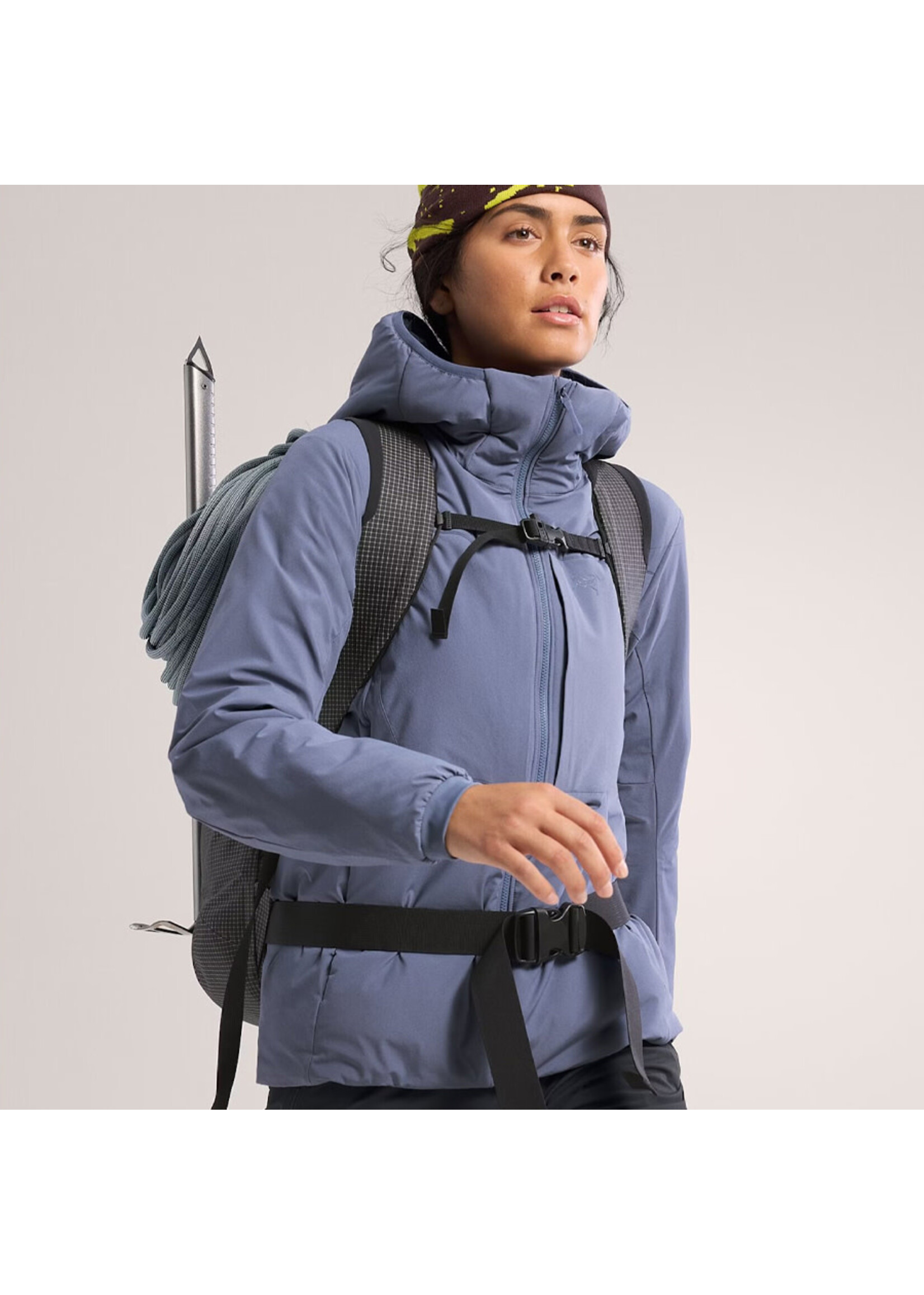 ARC'TERYX Veste à capuchon PROTON HEAVYWEIGHT / Stratus (Femme)
