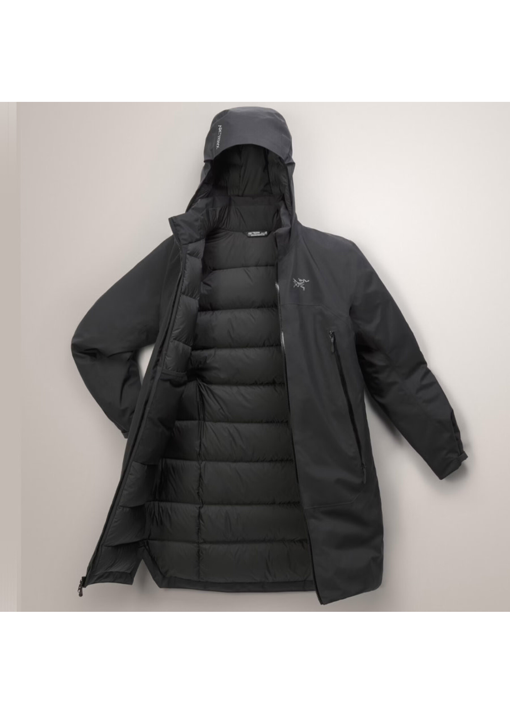 ARC'TERYX Parka en duvet BETA / Noir (Femme)