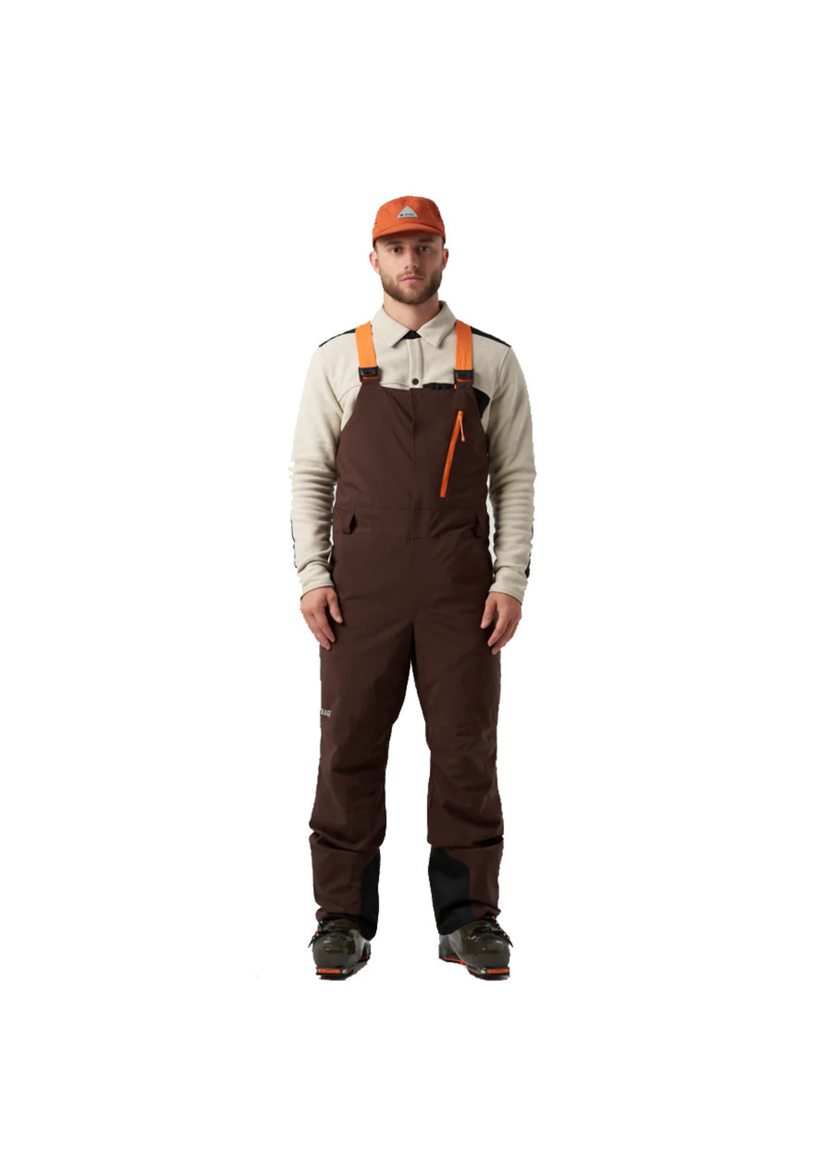 ORAGE Salopette isolée LEEDS / Dark Soil (Homme)