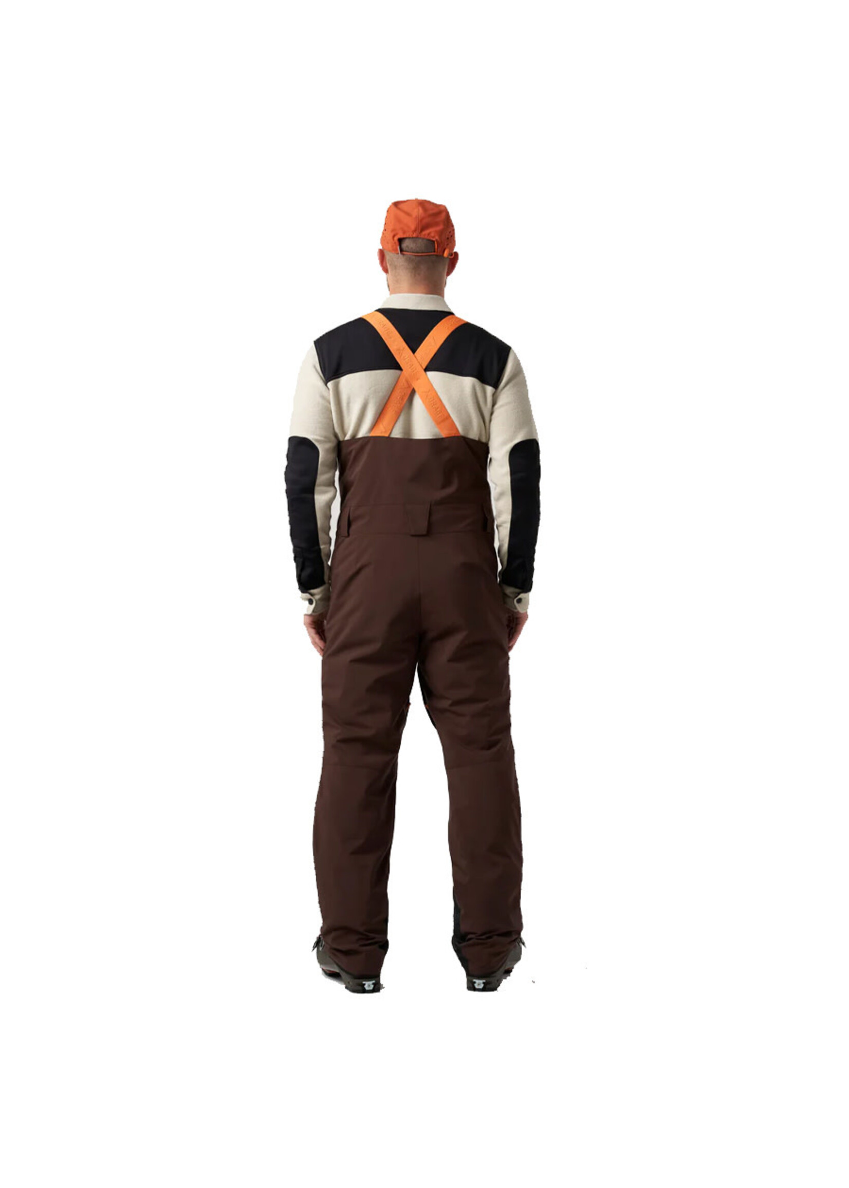 ORAGE Salopette isolée LEEDS / Dark Soil (Homme)