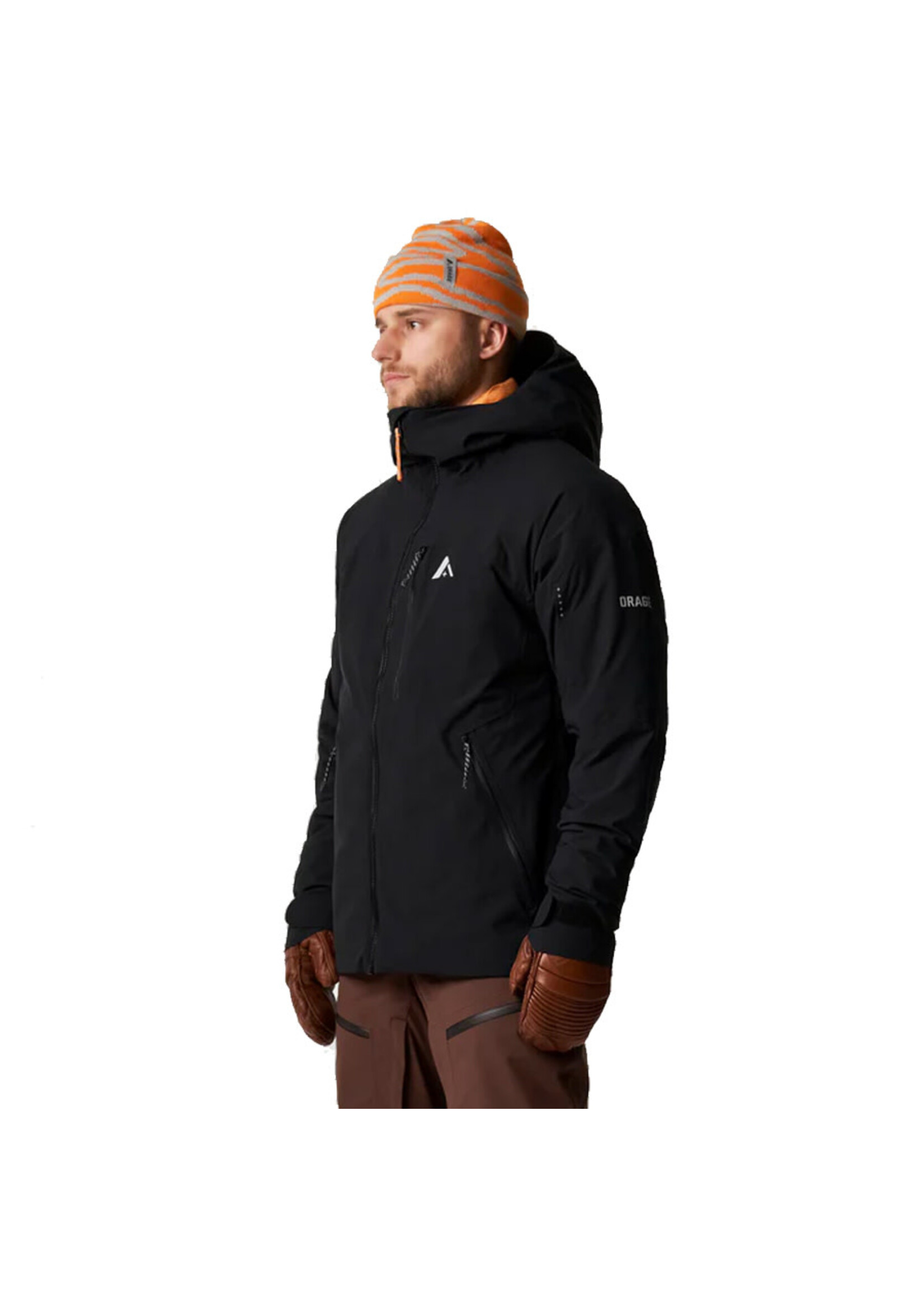 ORAGE Veste hybride MILLER / Noir (Homme)