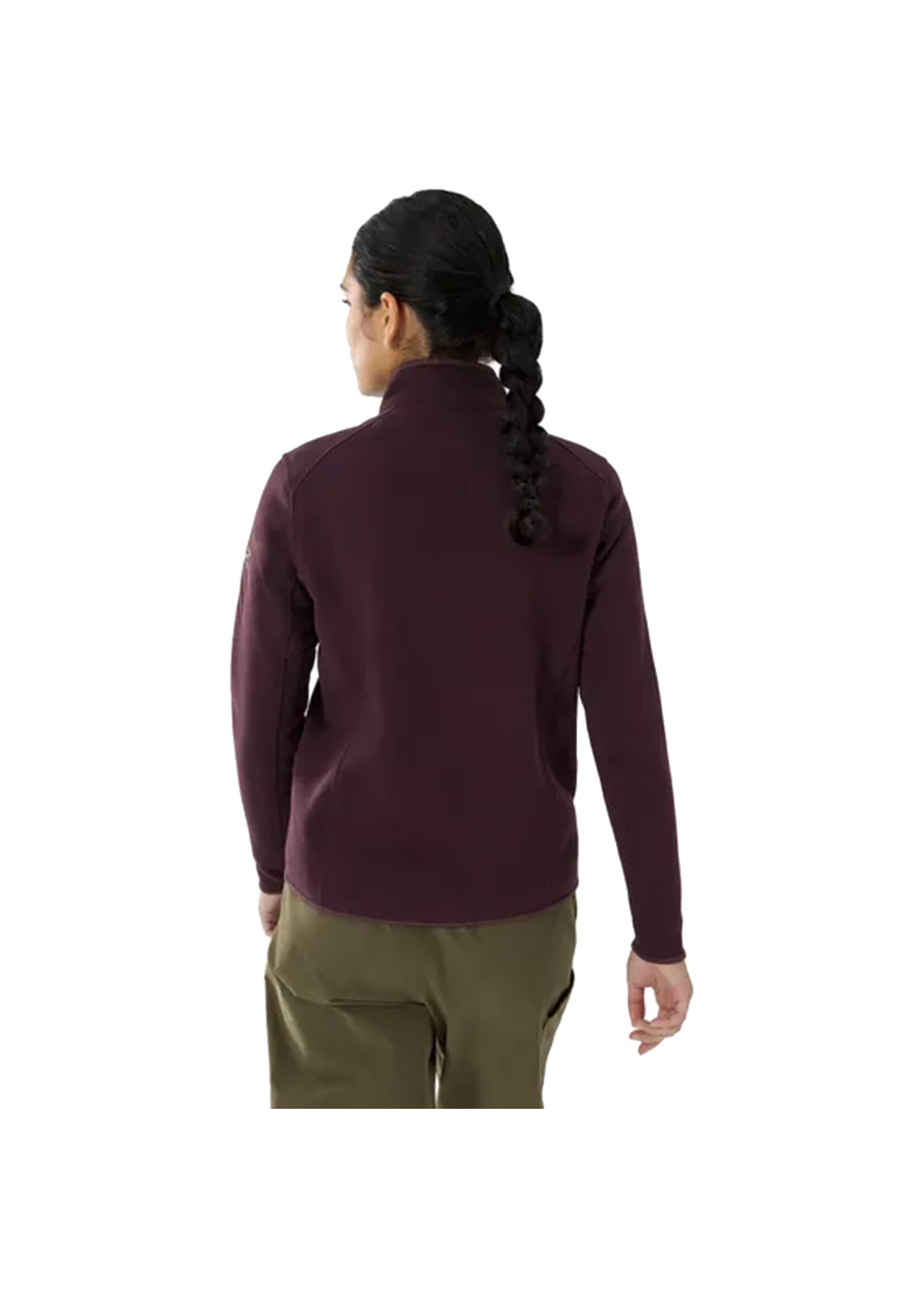 ARC'TERYX Veste polaire COVERT / Phantasm Heather (Femme)