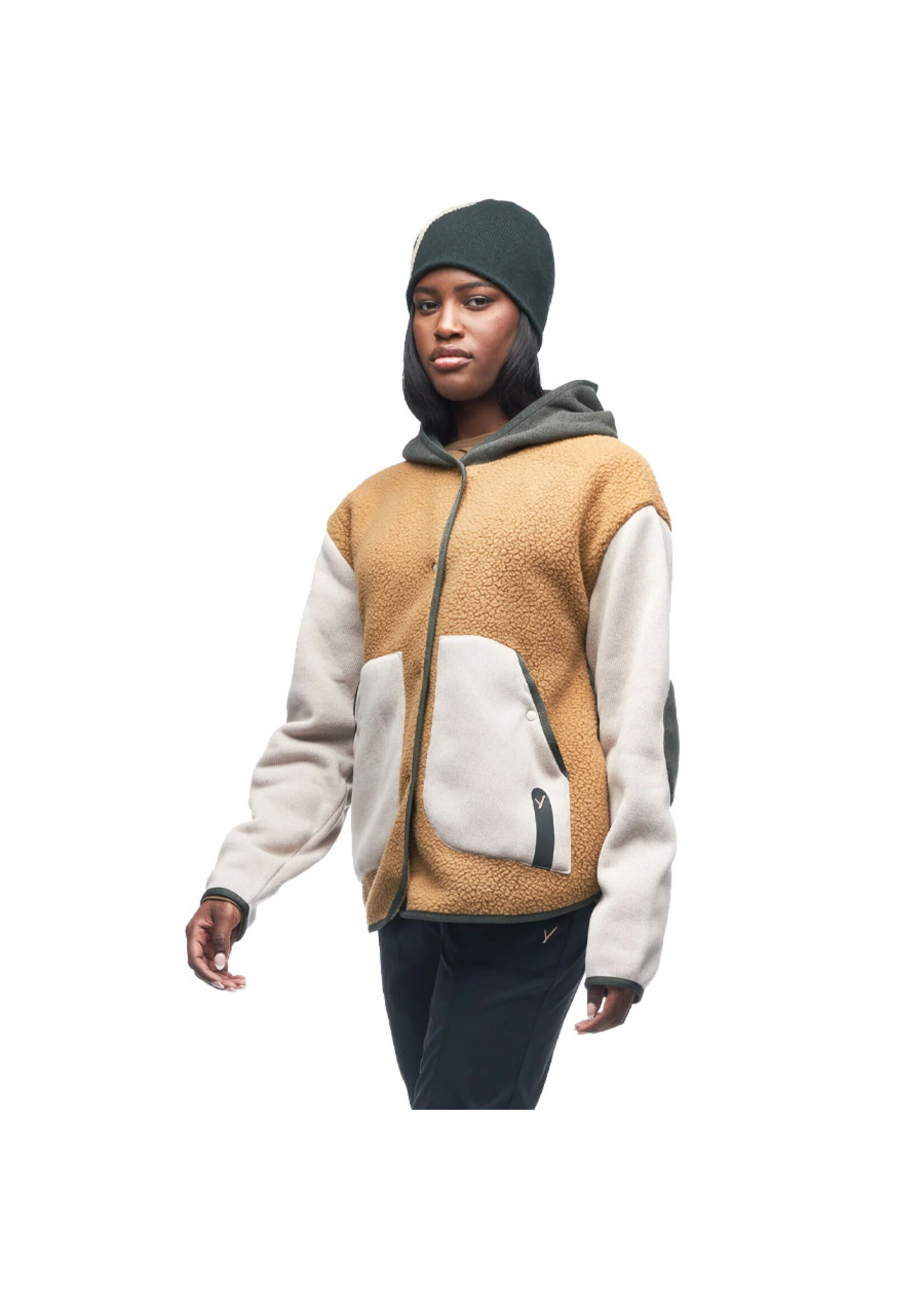INDYEVA Veste polaire MISTURA / Cypress & Fawn (Femme)