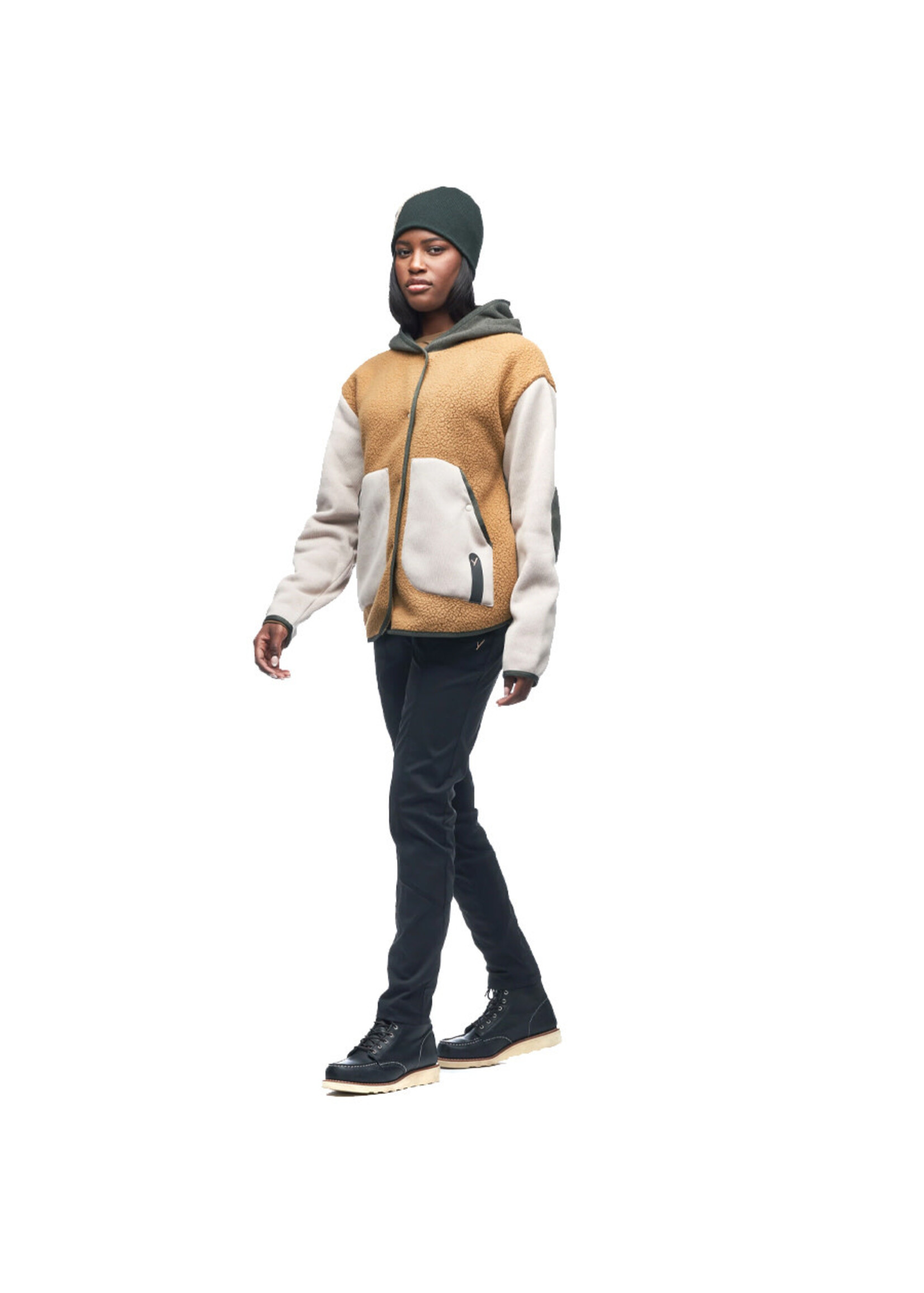 INDYEVA Veste polaire MISTURA / Cypress & Fawn (Femme)
