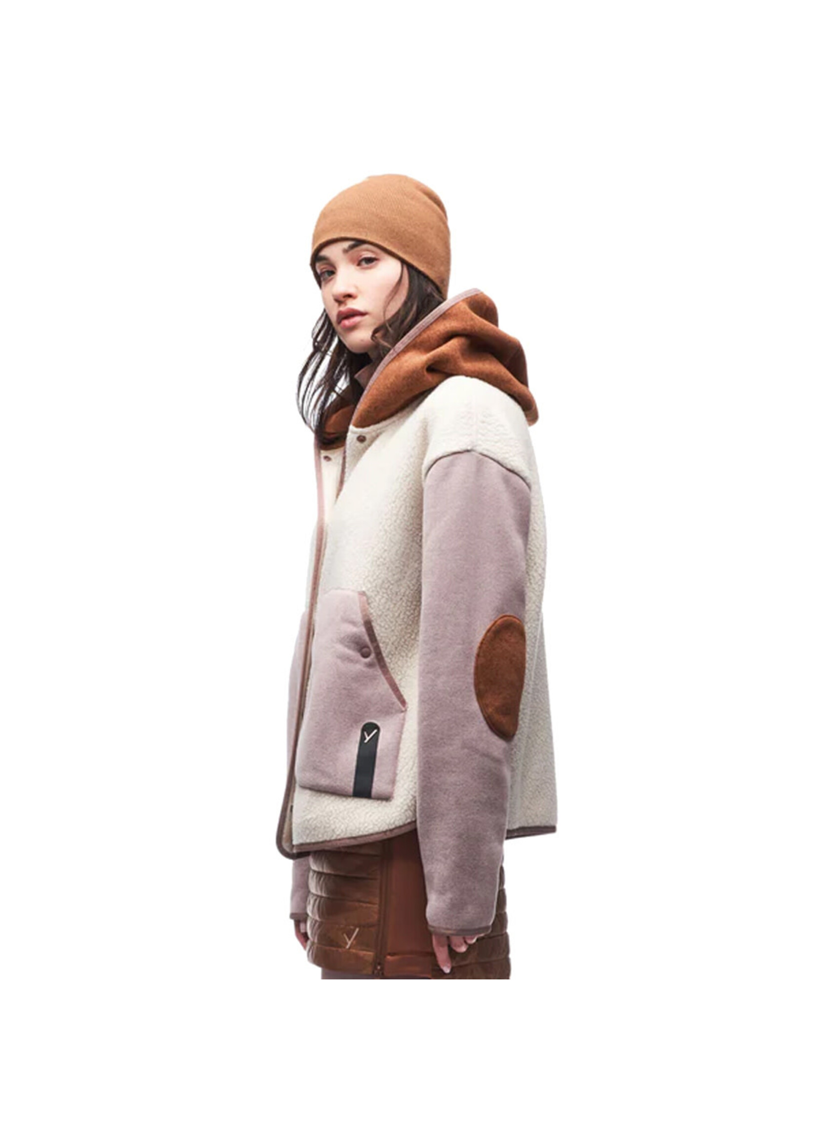 INDYEVA Veste polaire MISTURA / Toffee & Mink (Femme)
