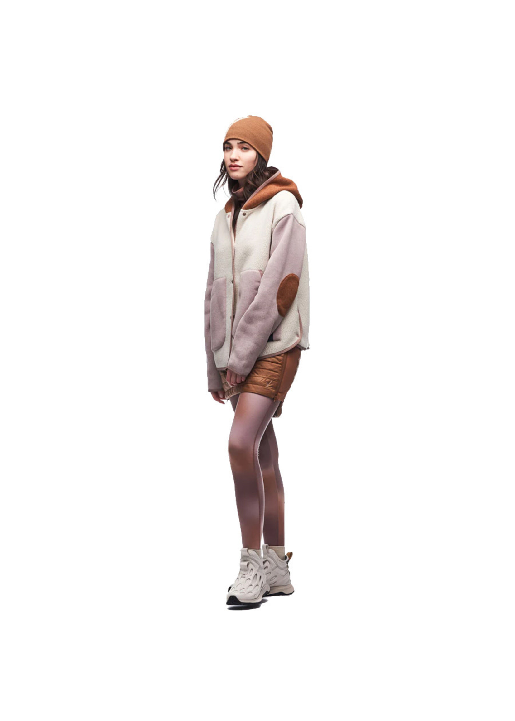 INDYEVA Veste polaire MISTURA / Toffee & Mink (Femme)